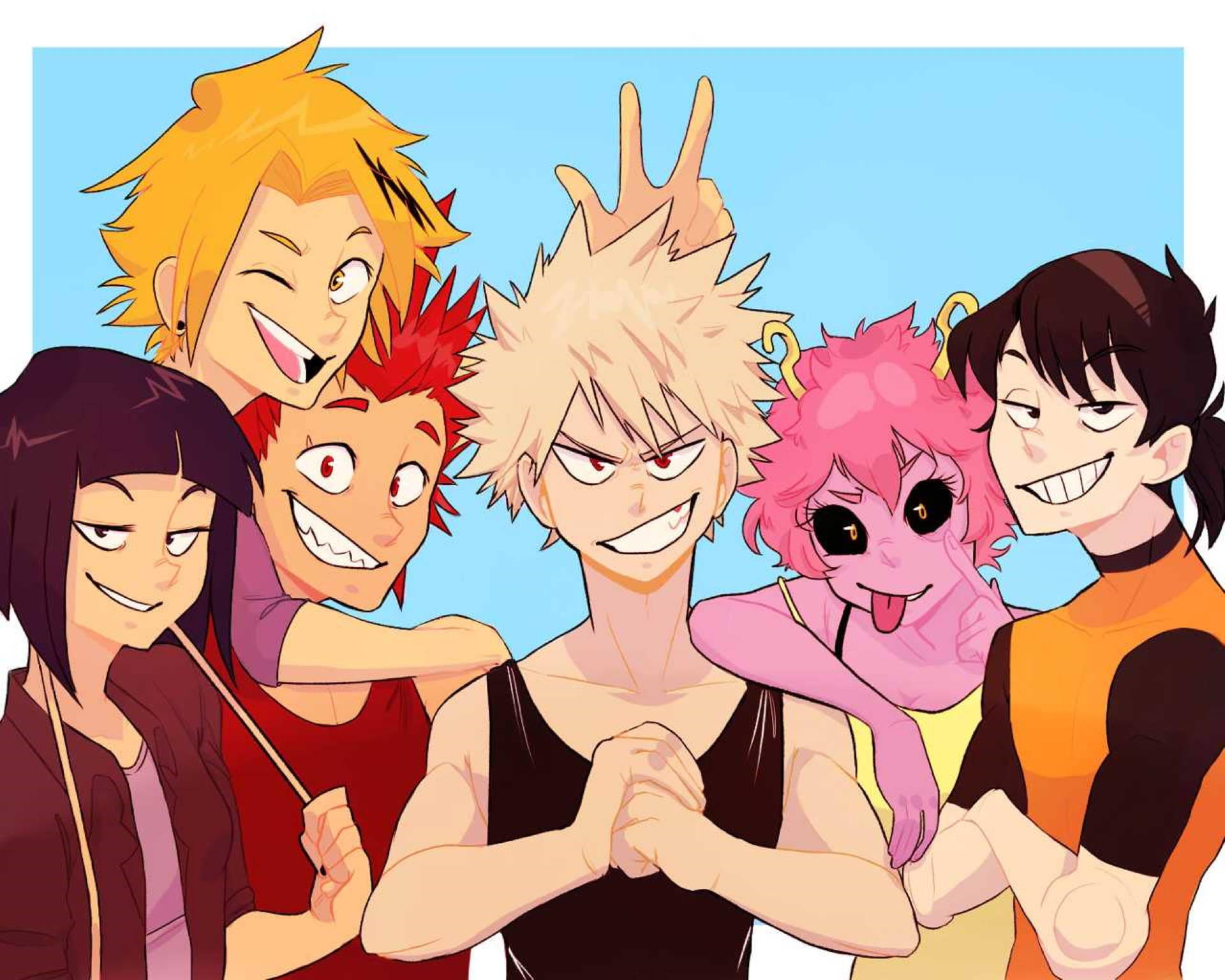 Bakusquad seks medlemmer Bakgrunner