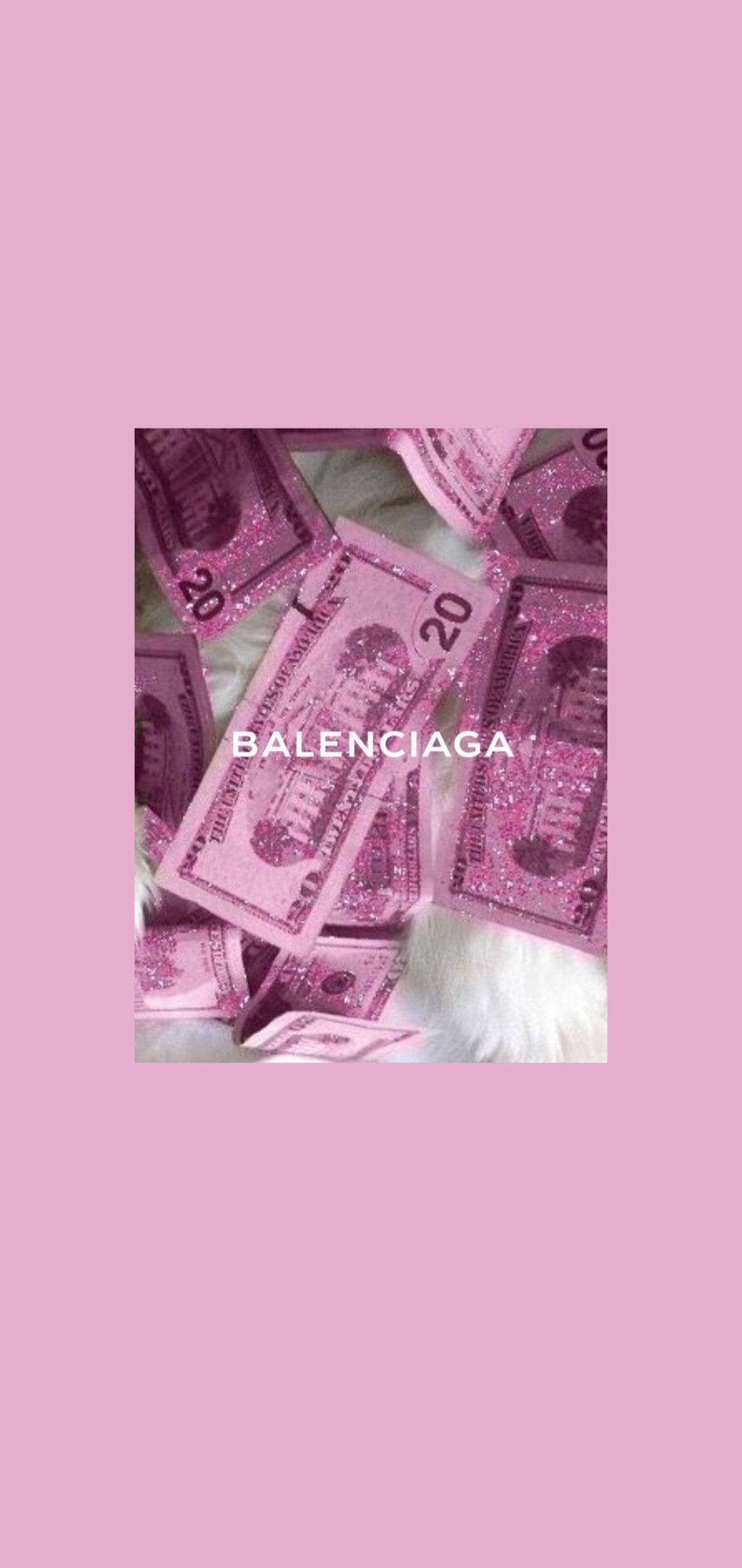 Balenciaga Estetisk Lilla Plakat Bakgrunner