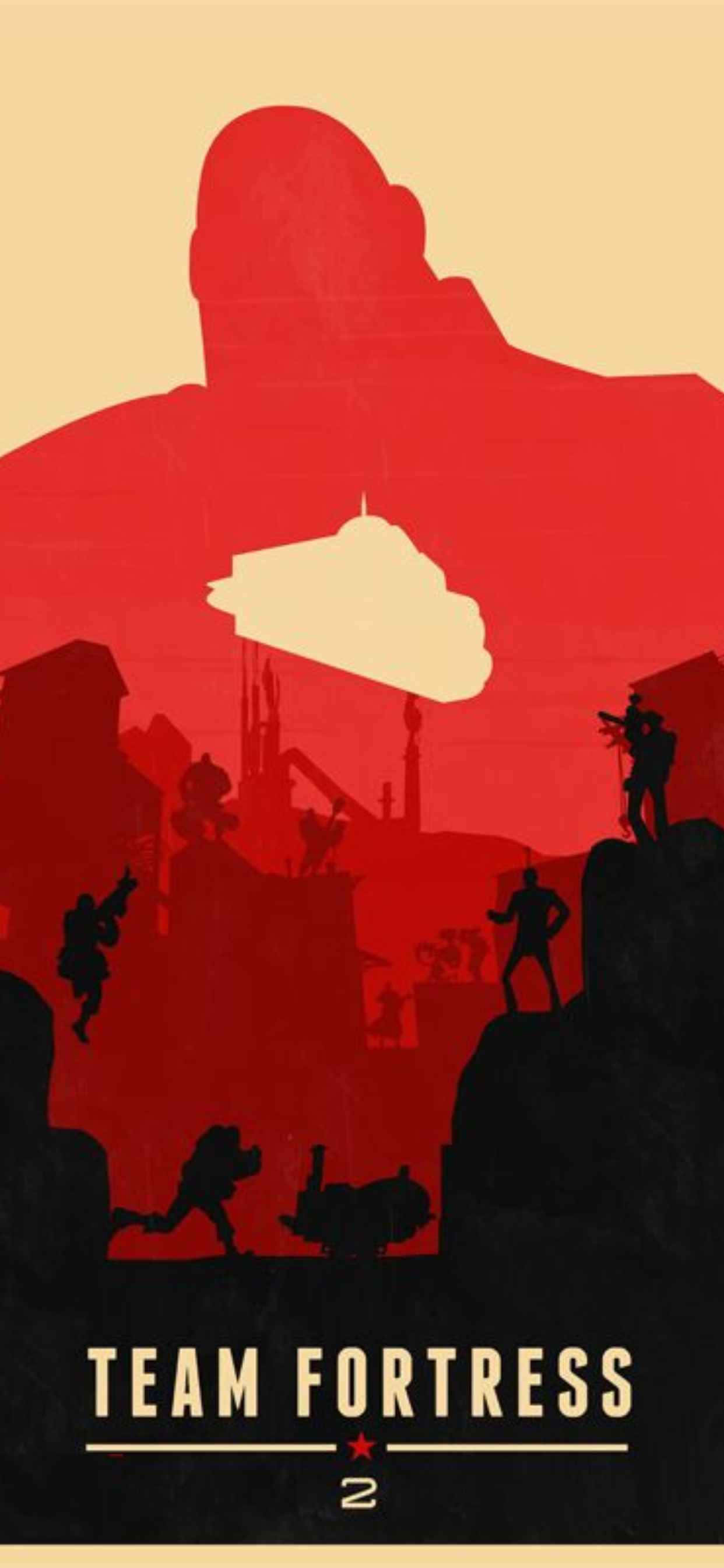 Bannerdesign iPhone Xs Max Team Fortress 2 Bakgrunn Bakgrunner
