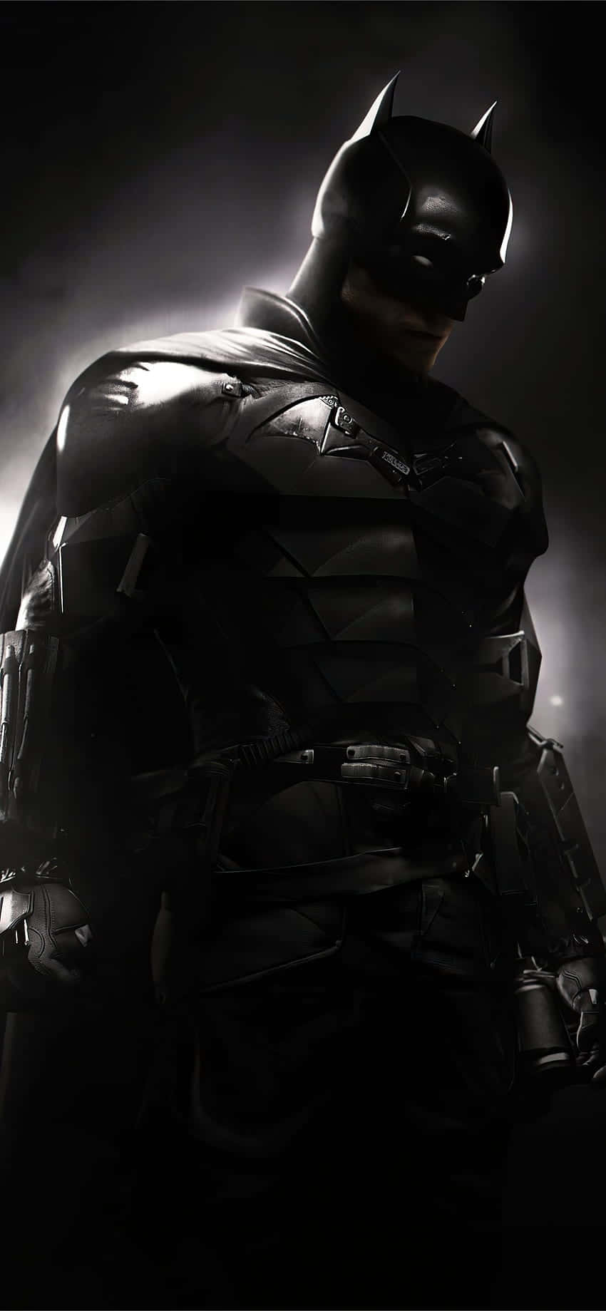 Batman-logo på svart iPhone Bakgrunner