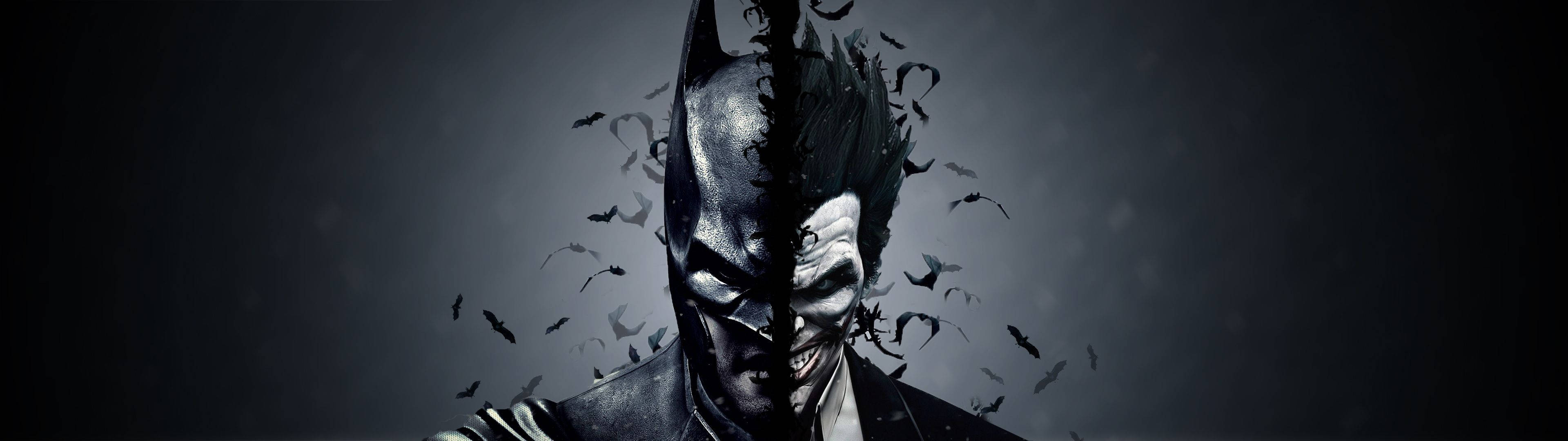 Batman og Joker ansikt til ansikt Bakgrunner