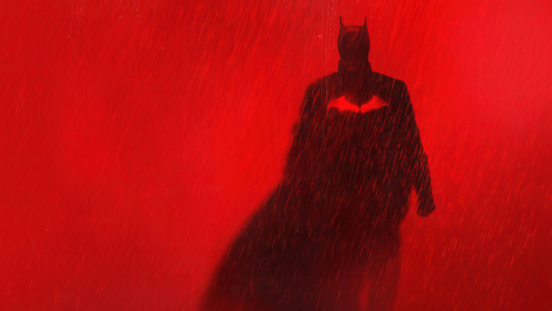 Batman som går i regnet Bakgrunner