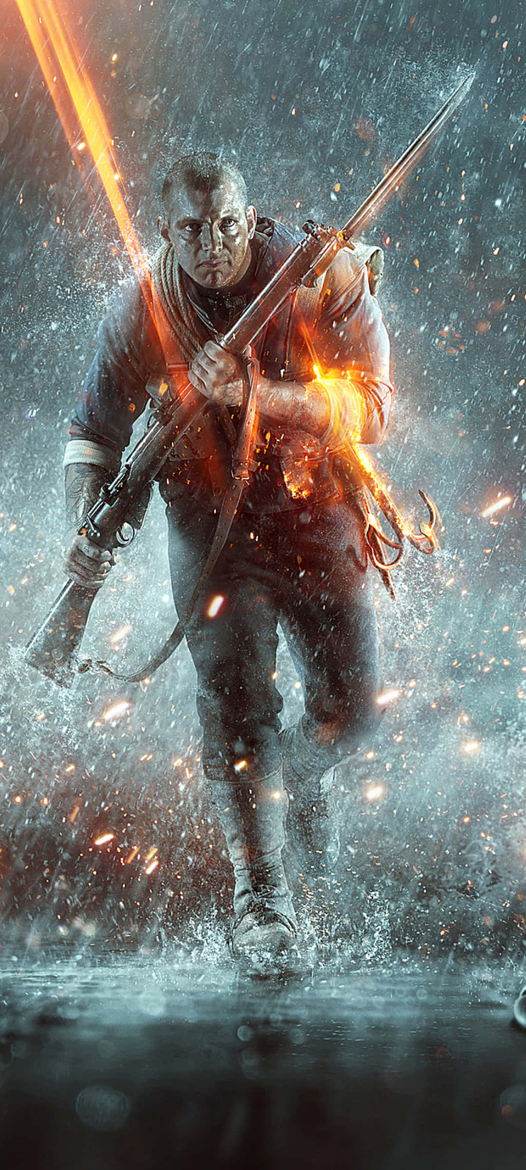 Battlefield Phone Clyde Blackburn Bakgrunner