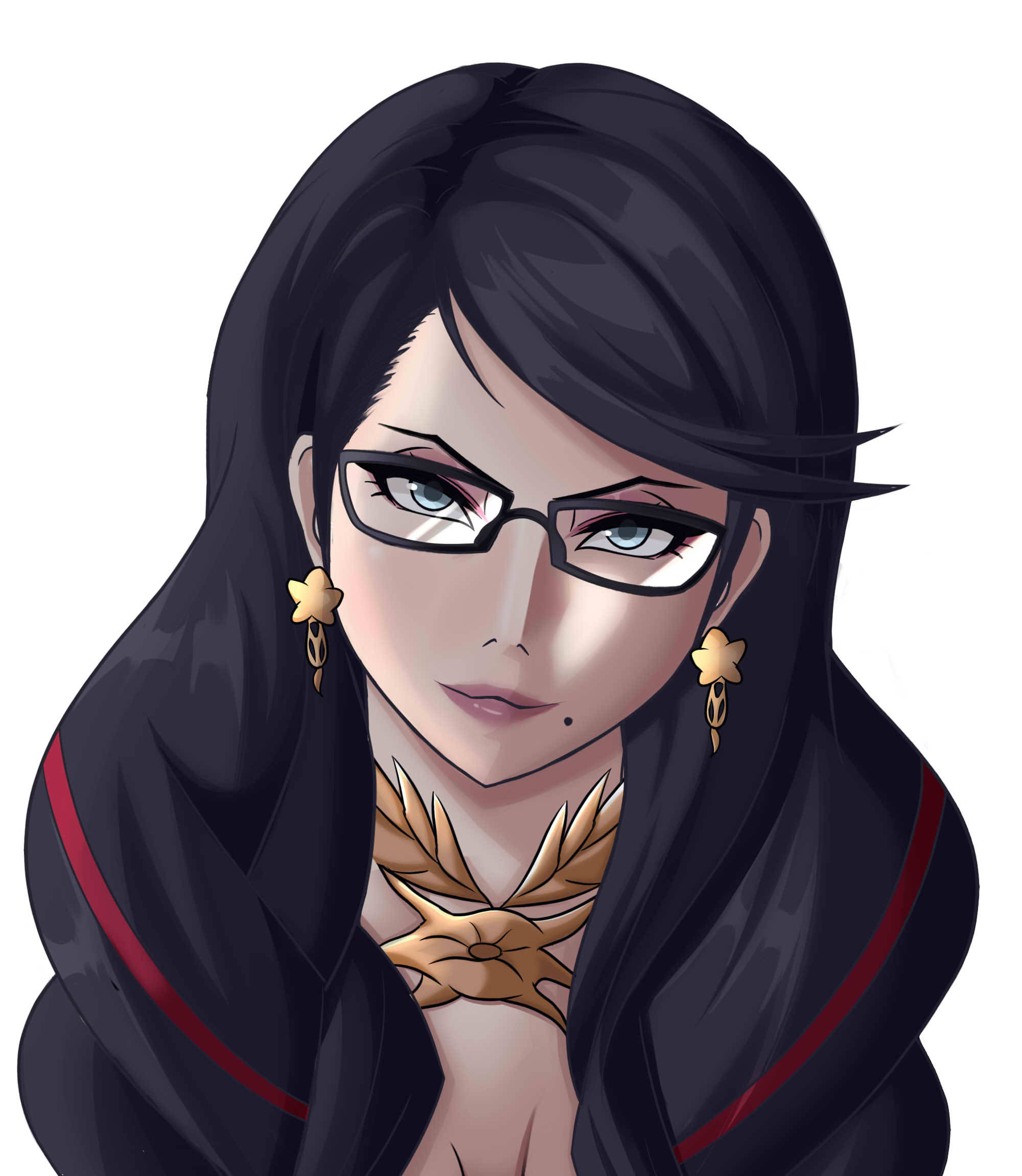 Bayonetta voldsomt ansikt Bakgrunner