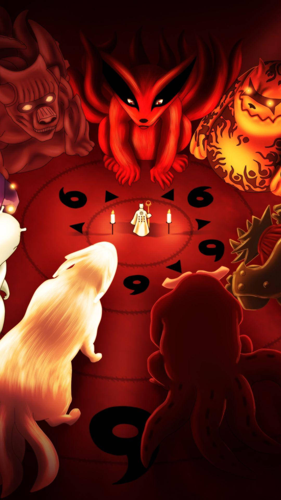 Beasts Art Naruto-telefon Bakgrunner