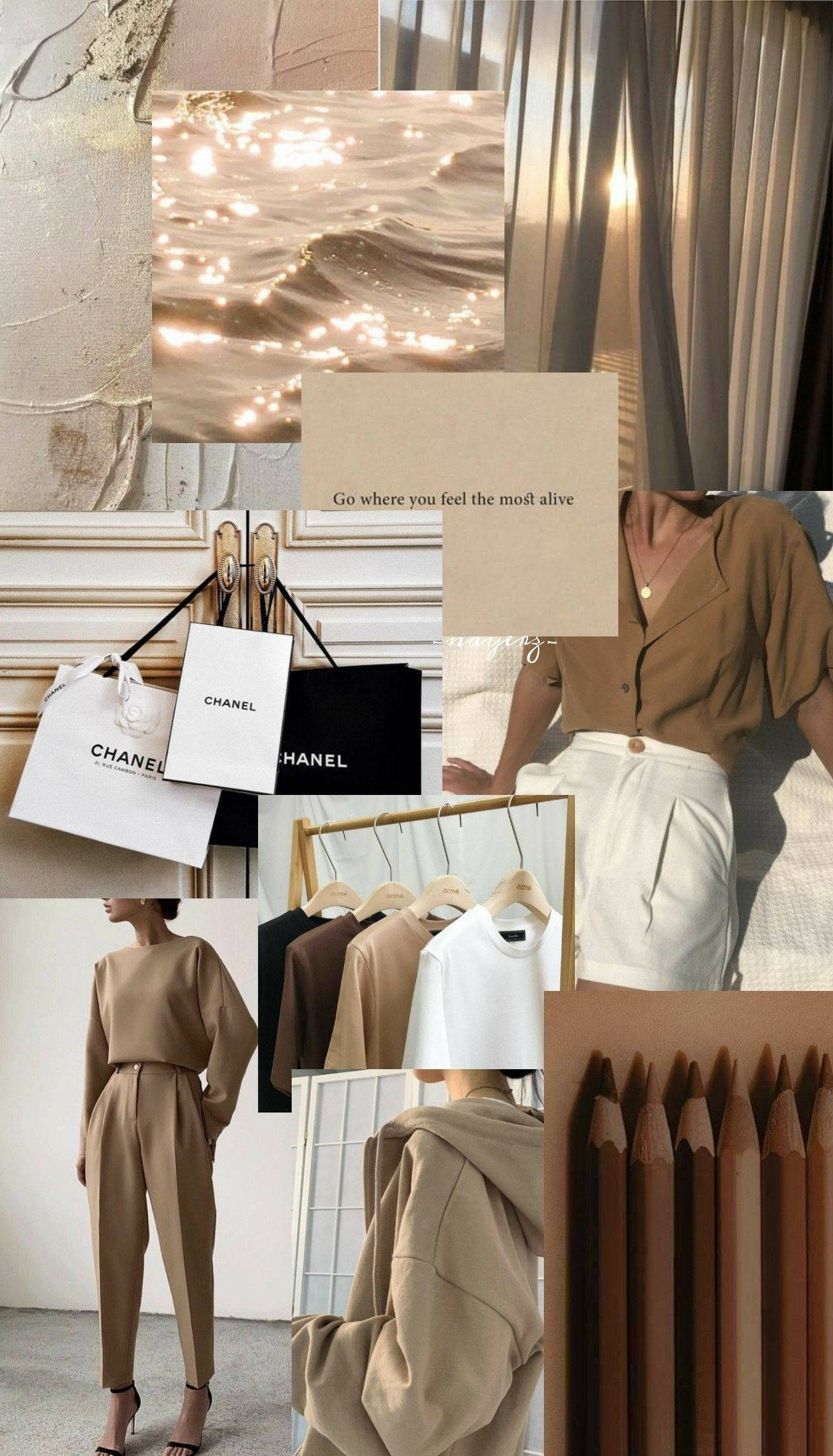 Beige Brun Estetisk Kvinners Favoritt Bakgrunner
