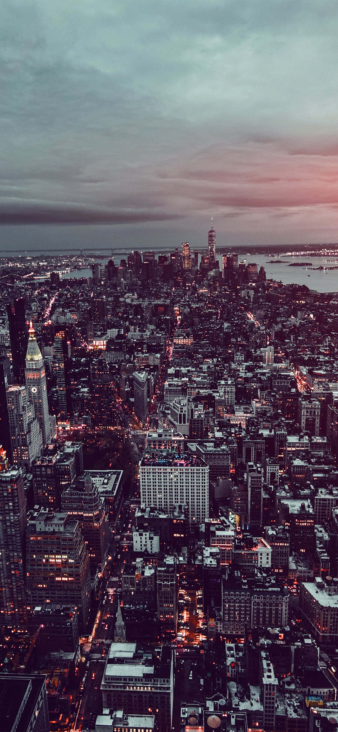 "Besøk Big Apple med New Yorks ikoniske iPhone X" Bakgrunner