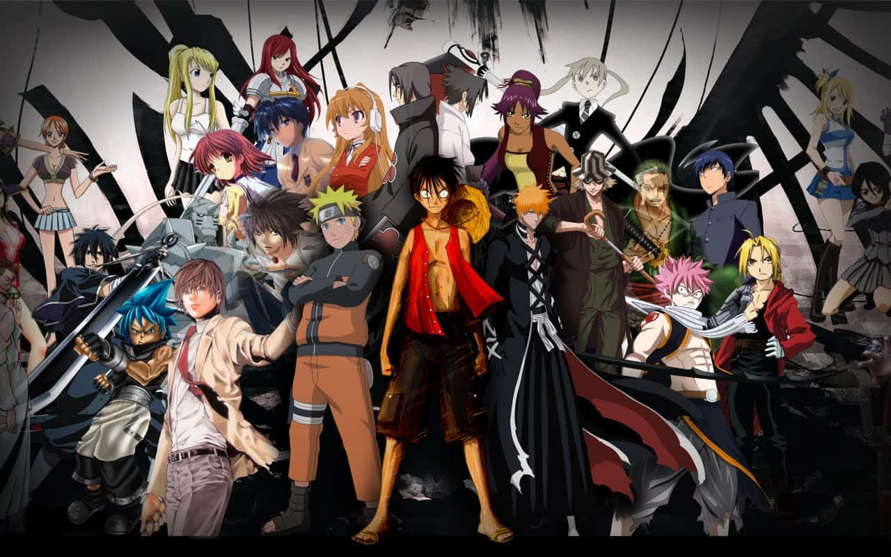 Best Anime Berømte Anime Hovedkarakterer Bakgrunner