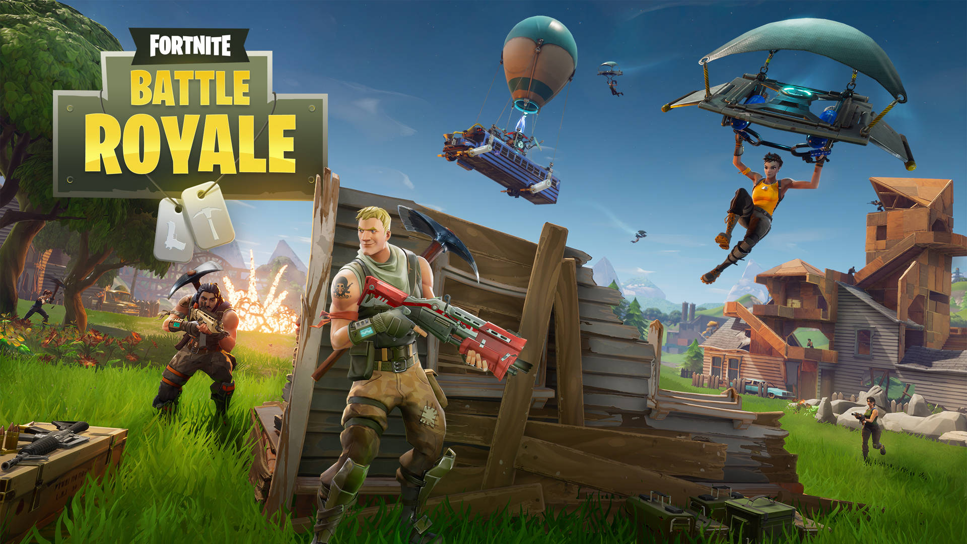 Best Fortnite Battle Royale-skjerm Bakgrunner