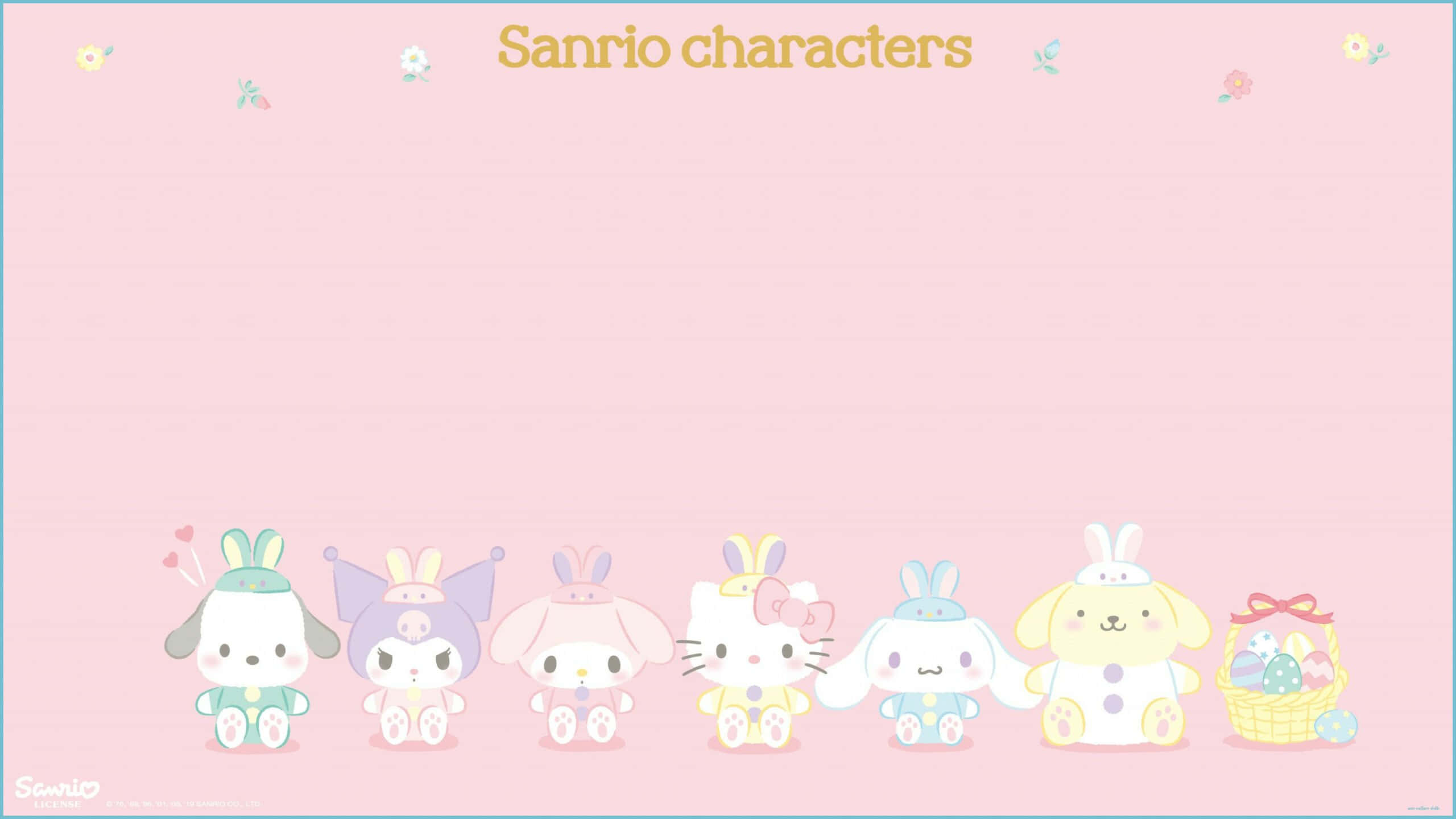 Best Friends Forever - Hello Kitty og hennes Sanrio-venner Bakgrunner