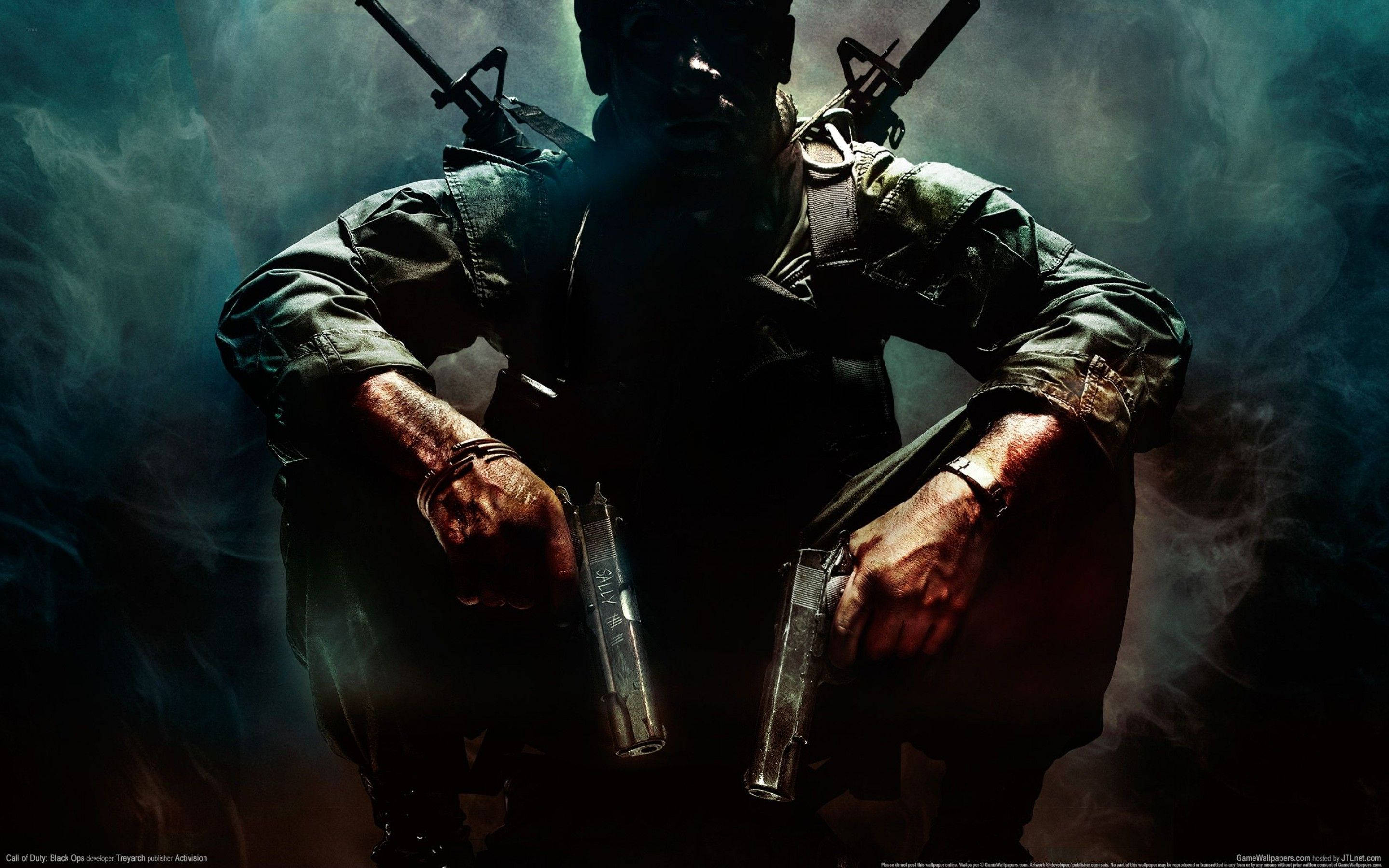 Beste 3D-spilling COD: Black Ops Bakgrunner