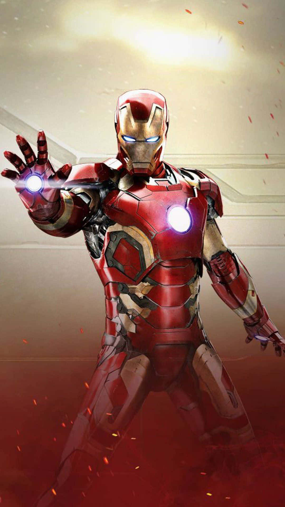 Beste Iron Man Laserstråle Repulsor Bakgrunner