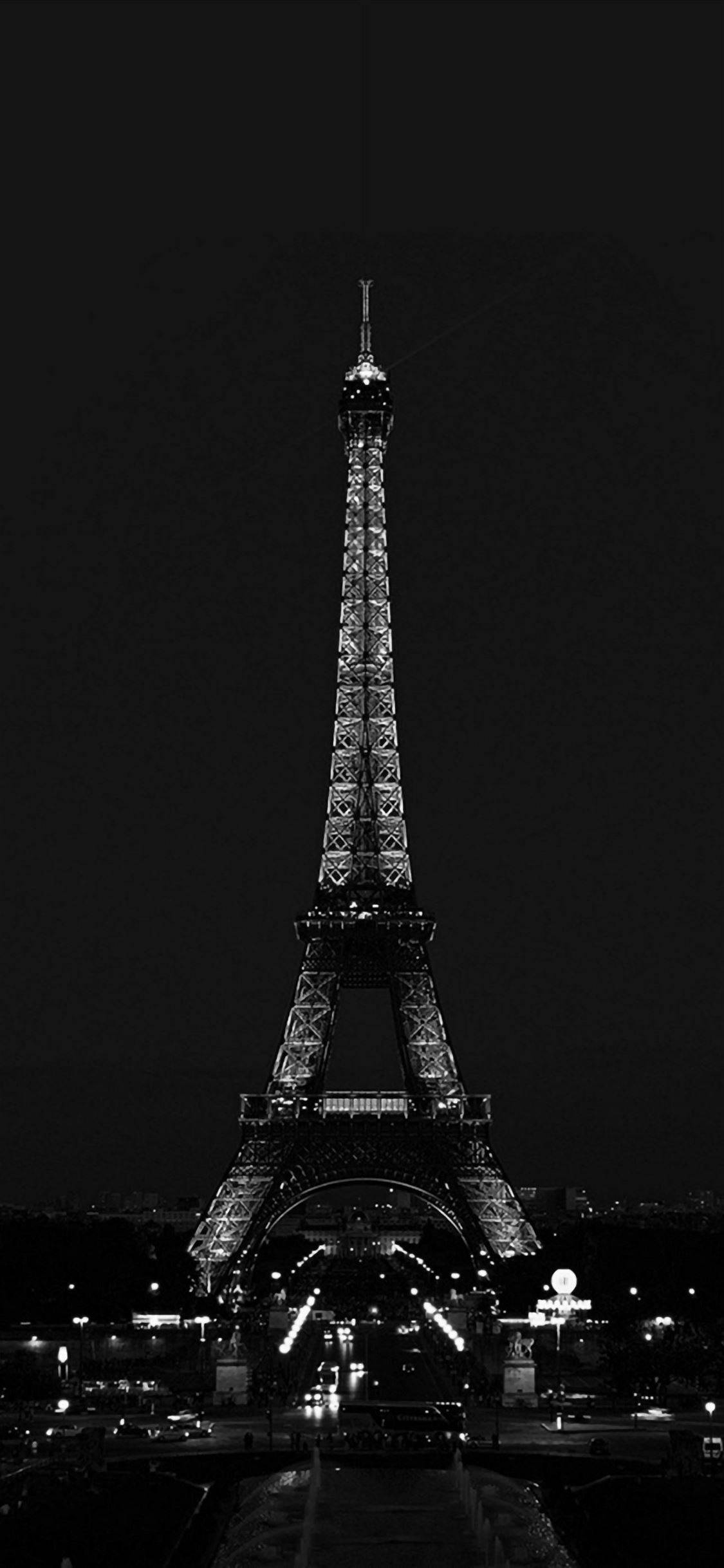 Beste mørke iPhone Paris Bakgrunner