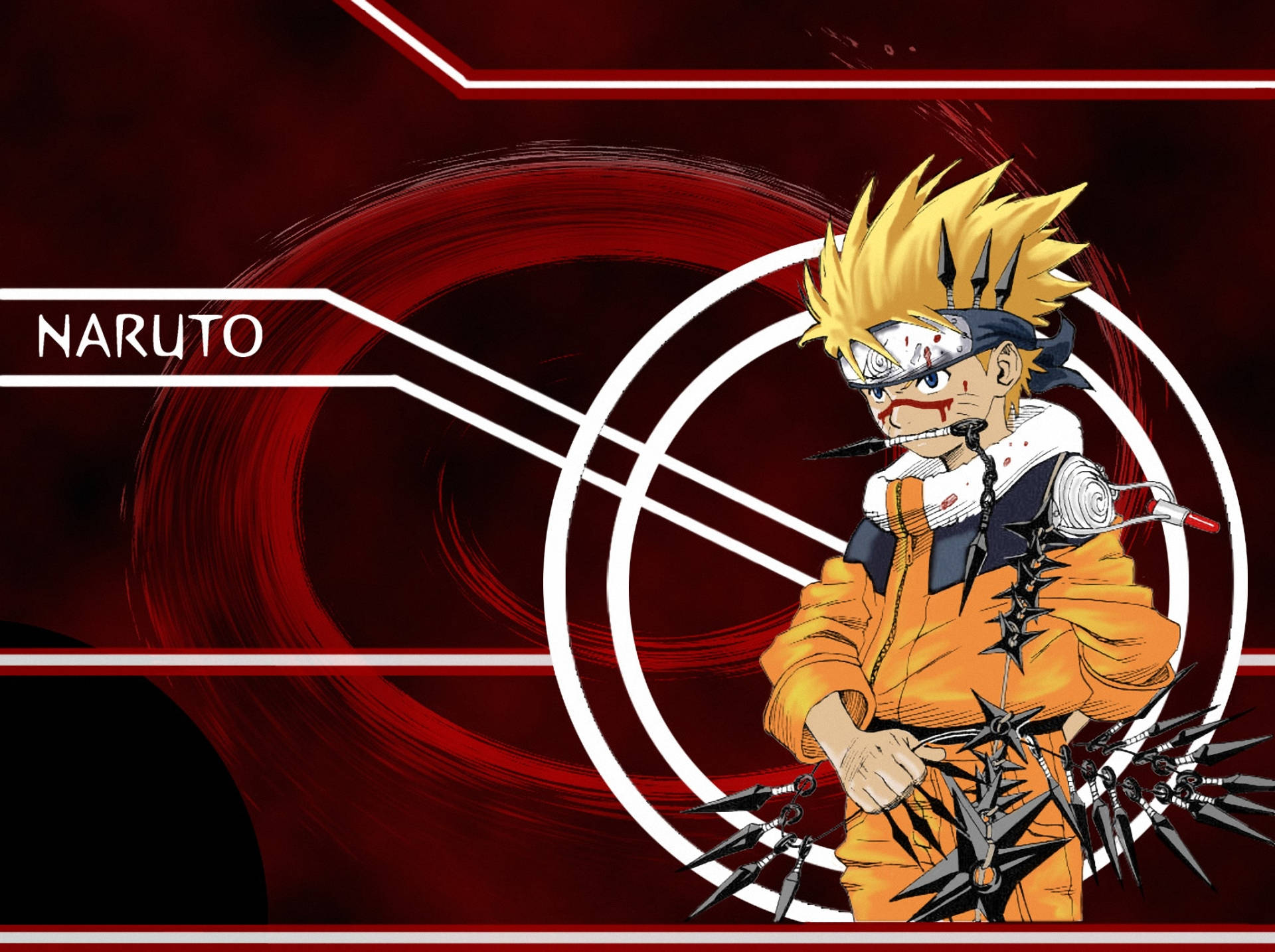 Bevegelige Naruto-blad Bakgrunner