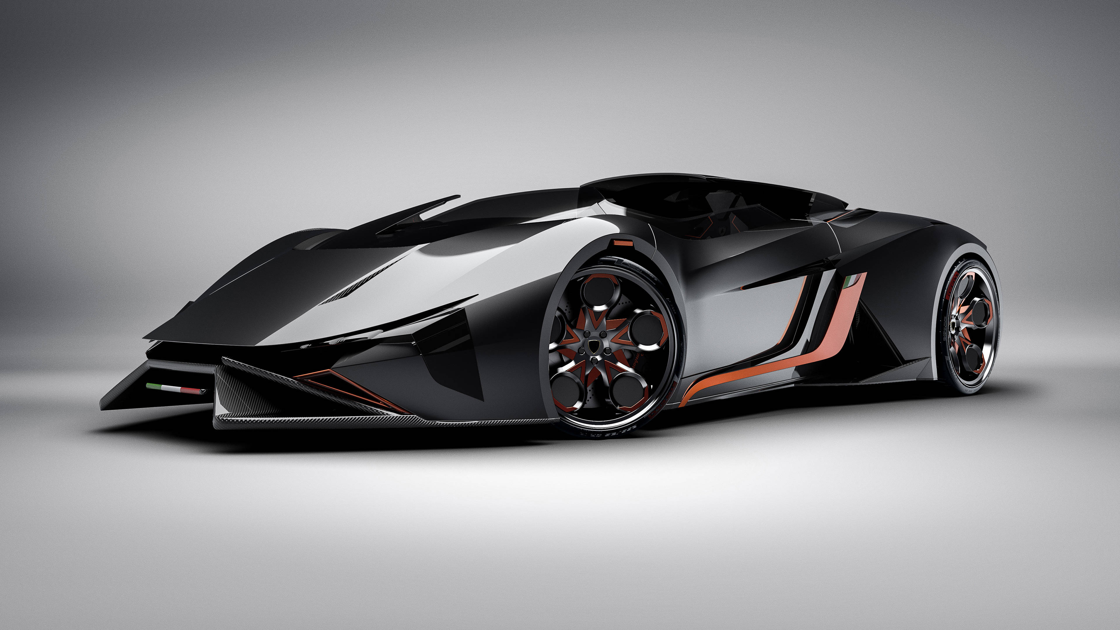 Bil 4K futuristisk design Bakgrunner