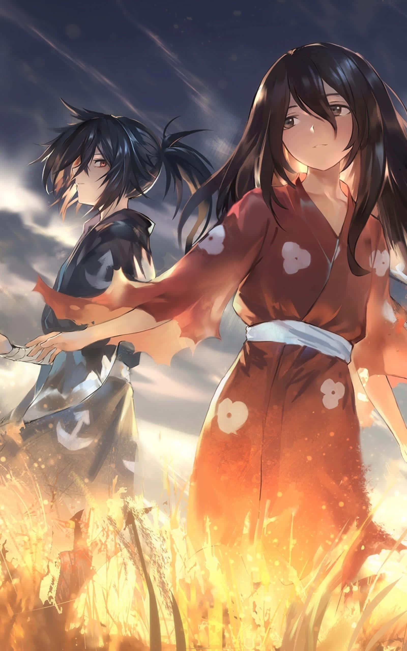 Bilde – Demon Slayer Dororo i kamp Bakgrunner