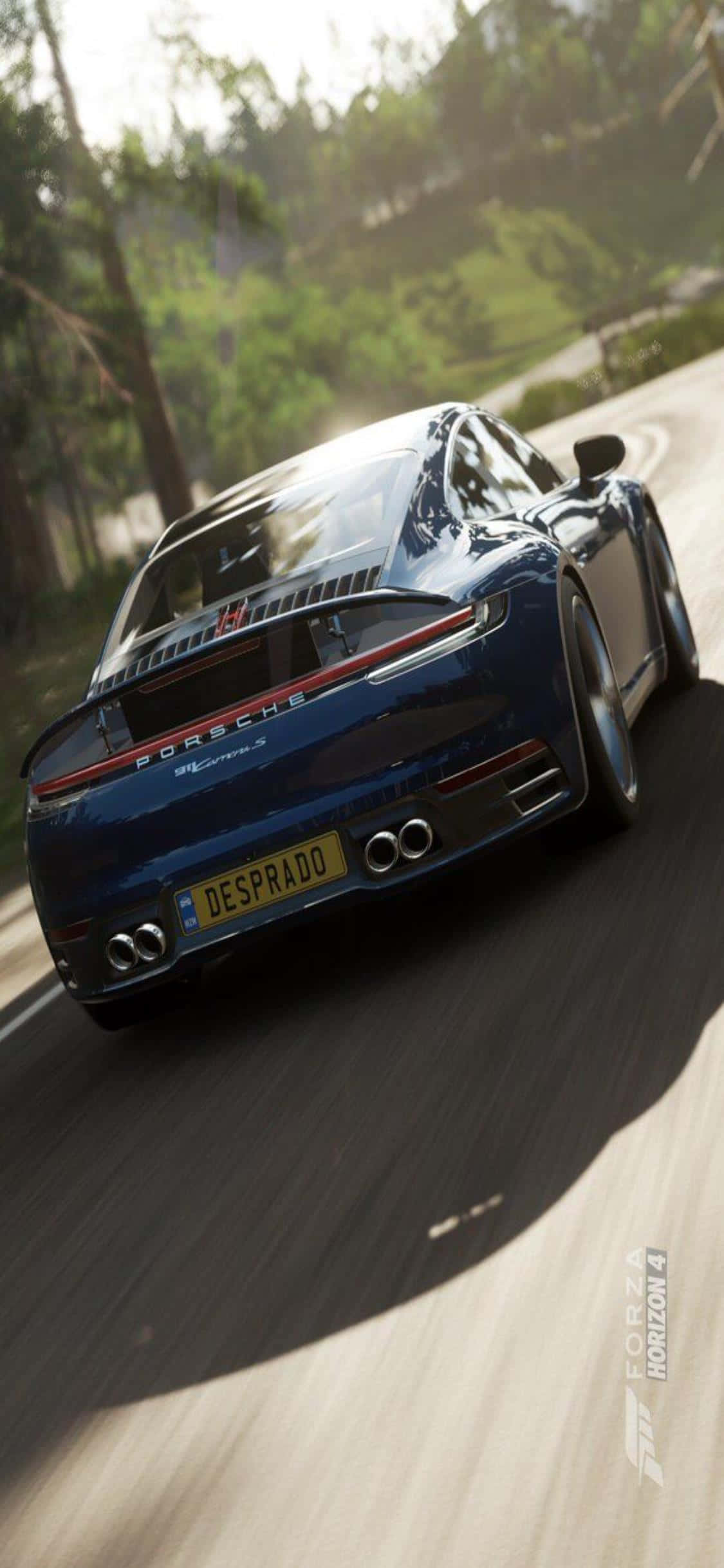 Bilde «Fart og adrenalin - iPhone Xs Forza Horizon 4» Bakgrunner