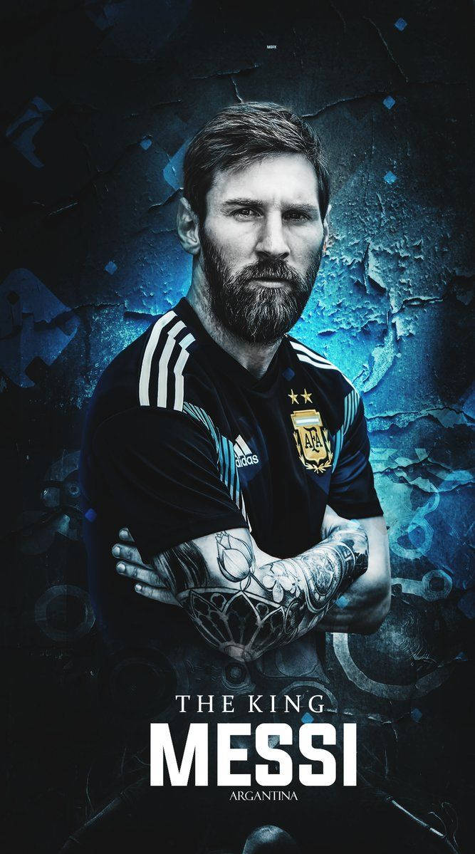 Bilde «Kongen» Lionel Messi Bakgrunner