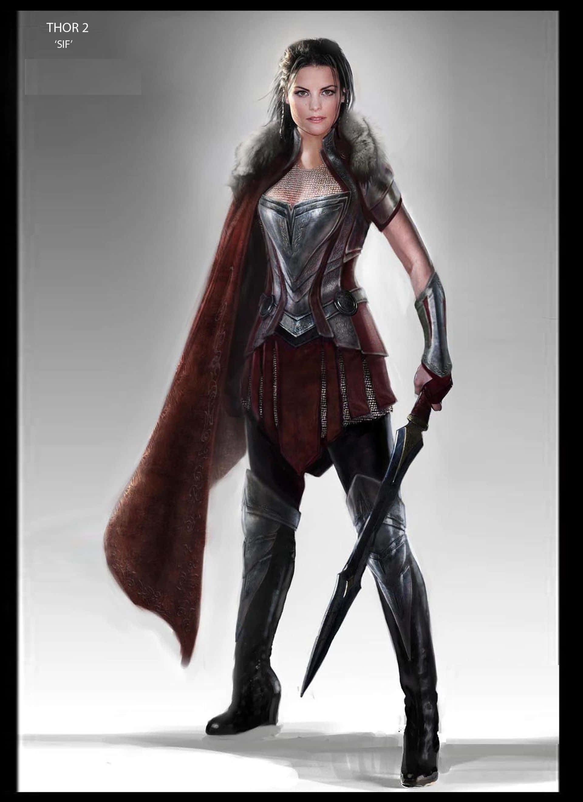 Bilde Lady Sif - Skjoldmø fra Åsgard Bakgrunner