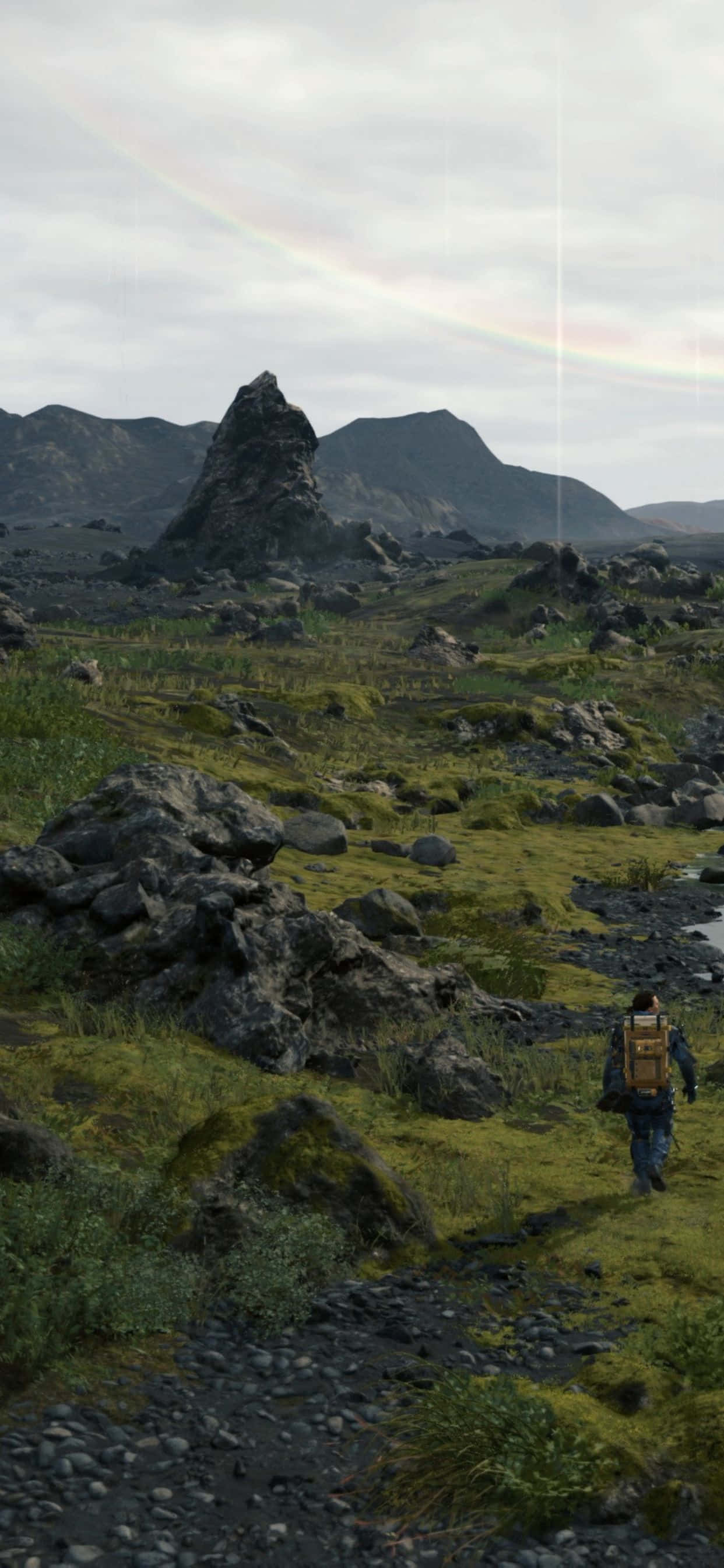 Bilde – Nyt det actionfylte eventyret Death Stranding på din iPhone Xs Max Bakgrunner
