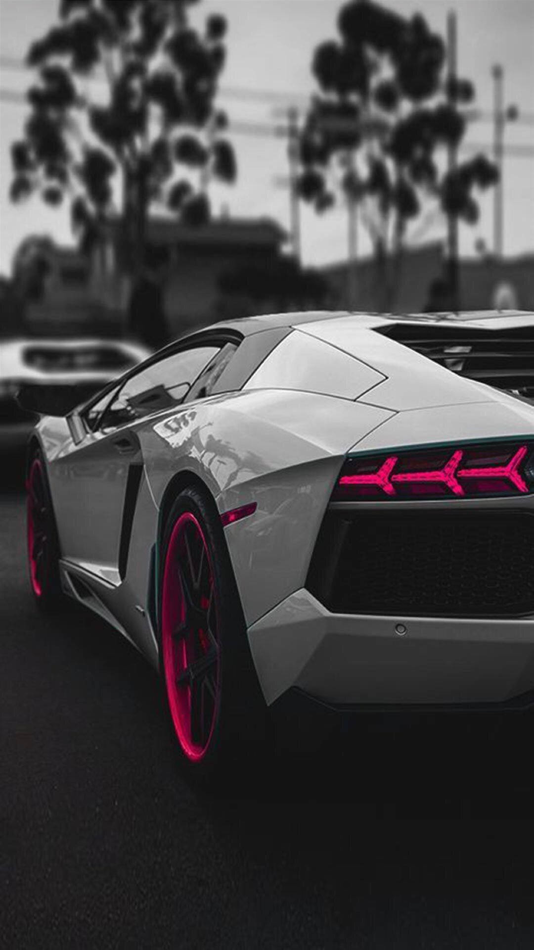 Bilde til iPhone Lamborghini låseskjerm Bakgrunner