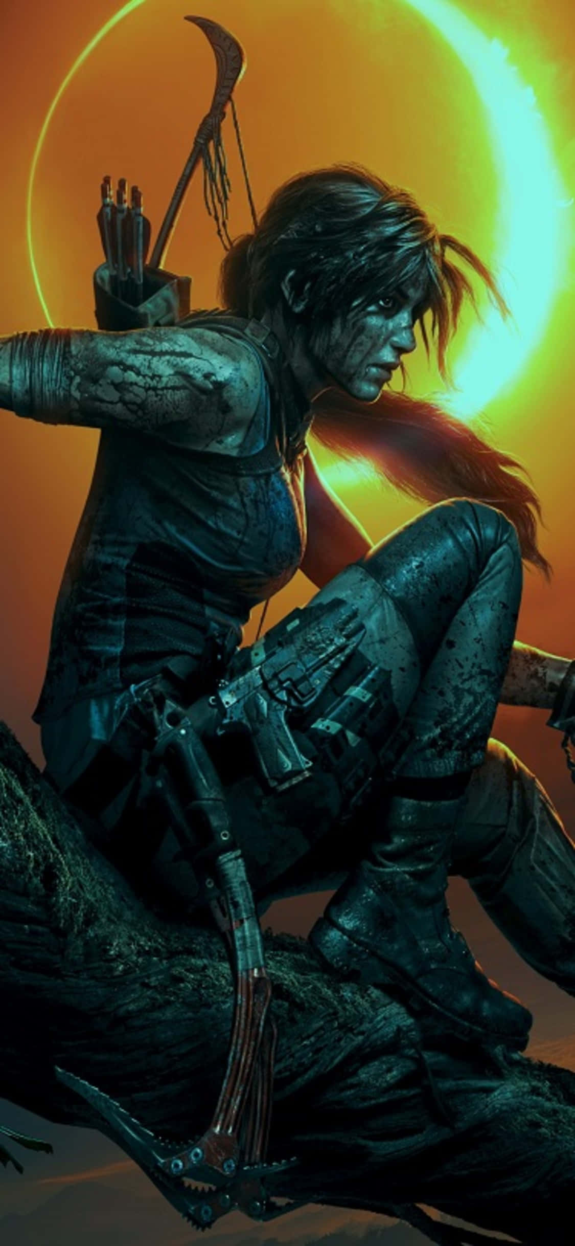 Bilde «Utforsk katakombene i Shadow of the Tomb Raider på iPhone X» Bakgrunner