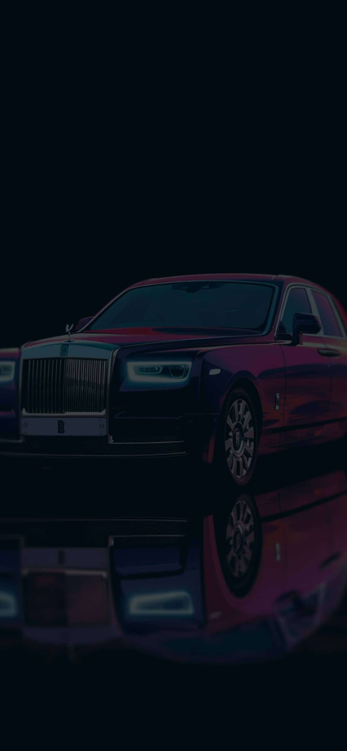 Bildetekst: Luksus i bevegelse - Rolls Royce Phantom Bakgrunner