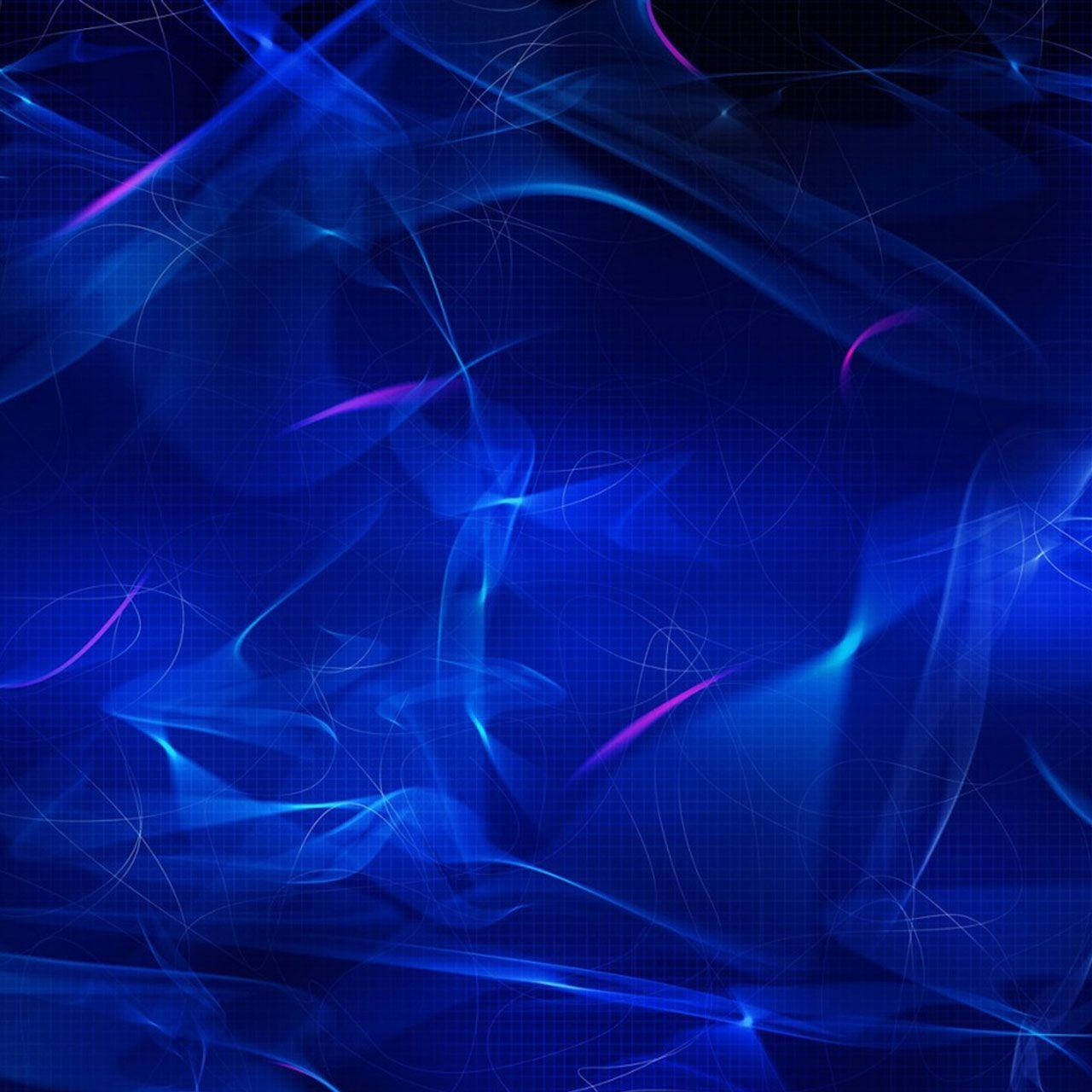 Blå aura Samsung Galaxy-nettbrett — Mørkeblå GIF Bakgrunner