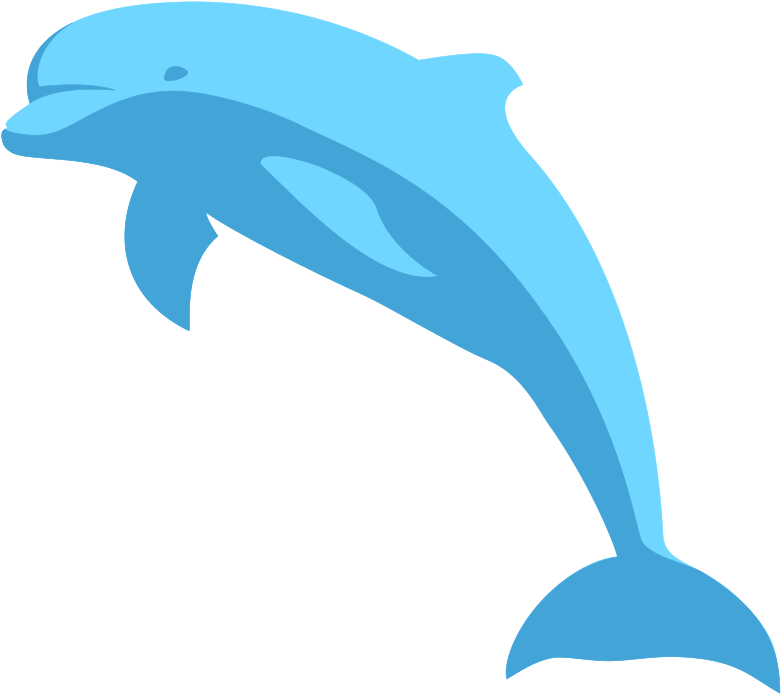 Blå delfin-grafikk Bakgrunner