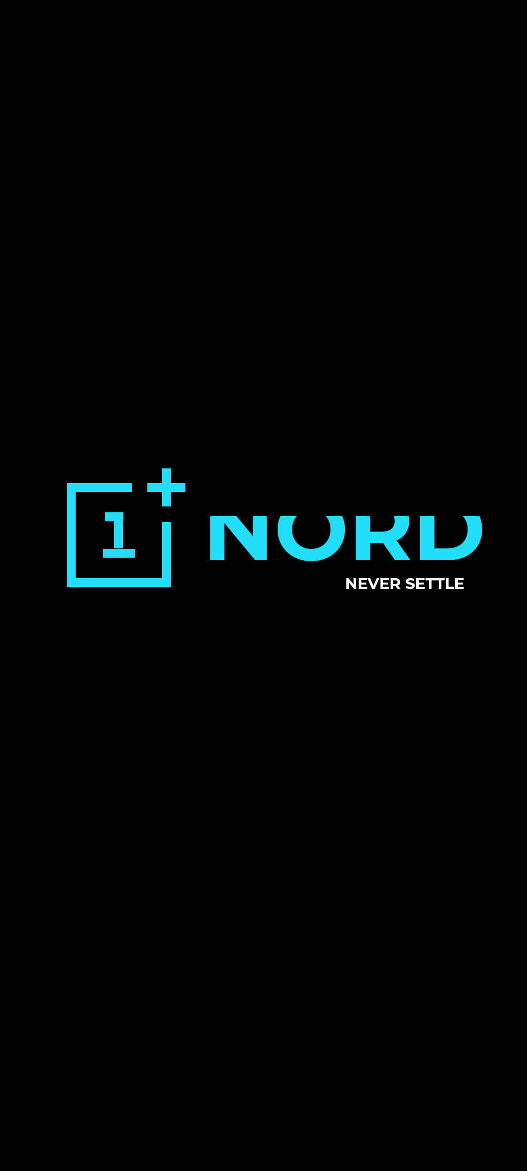 Blå OnePlus Nord Bakgrunner