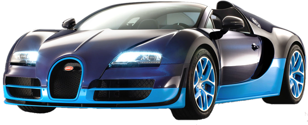 Blå svart Bugatti Veyron Grand Sport Bakgrunner
