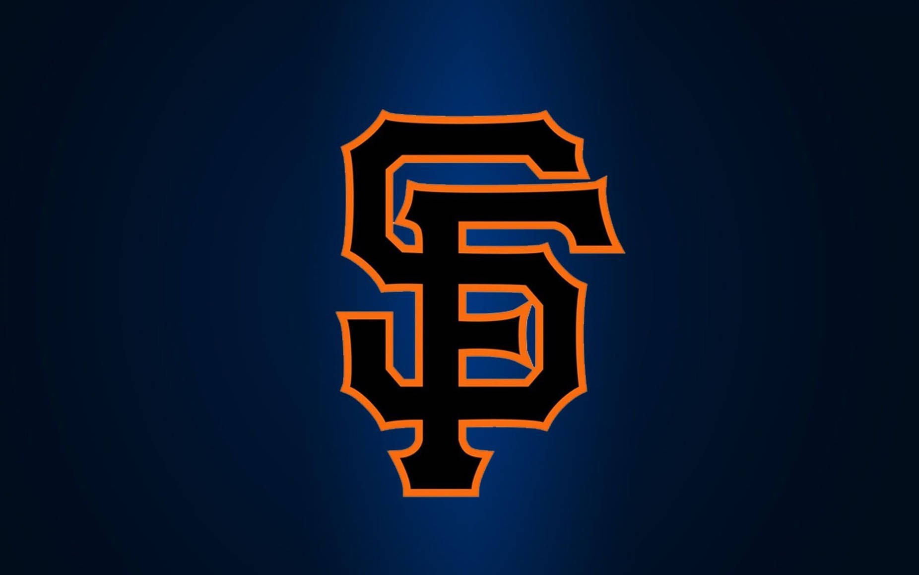 Blå svart San Francisco Giants-logo Bakgrunner