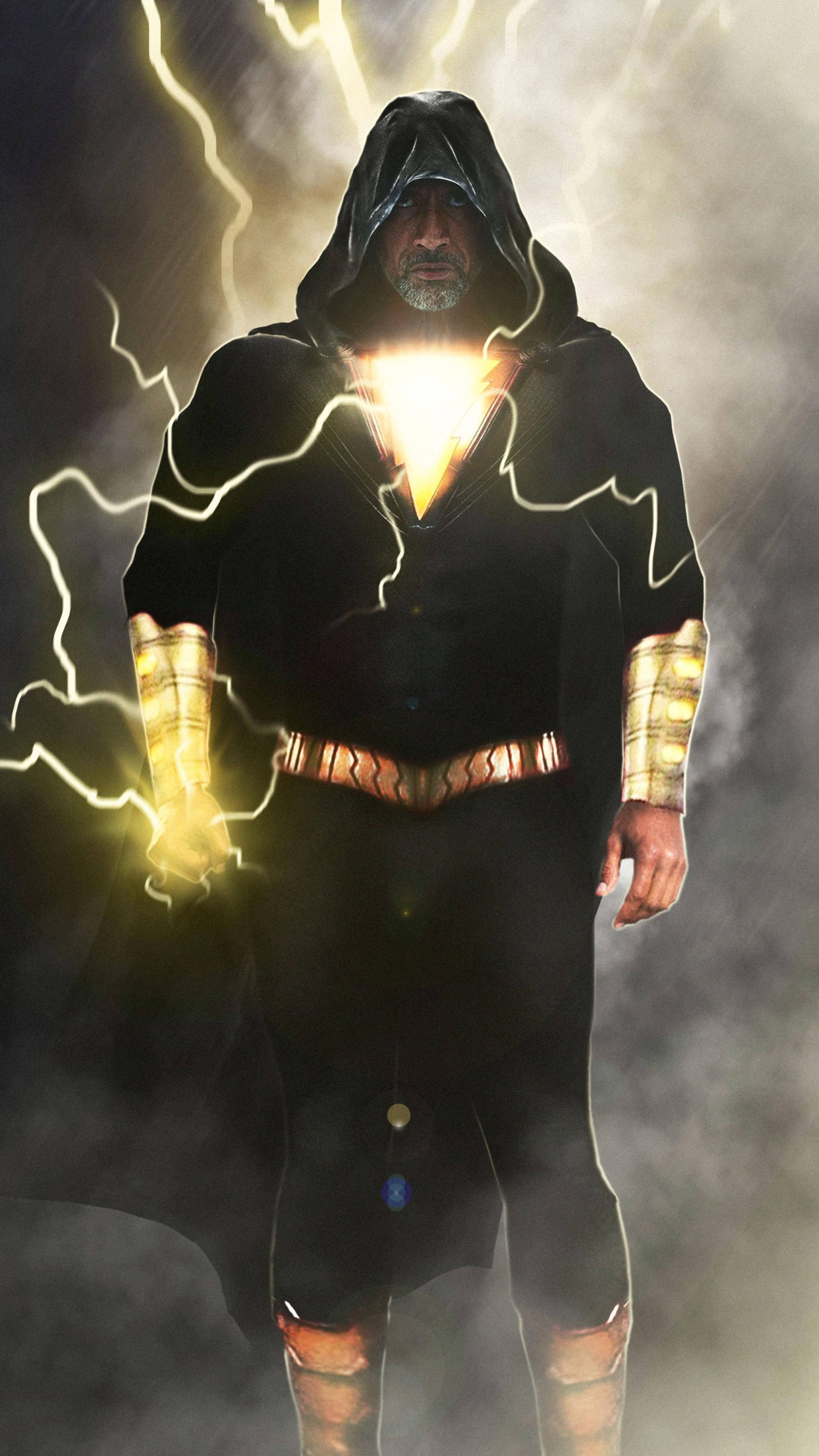 Black Adam-forkledning Bakgrunner