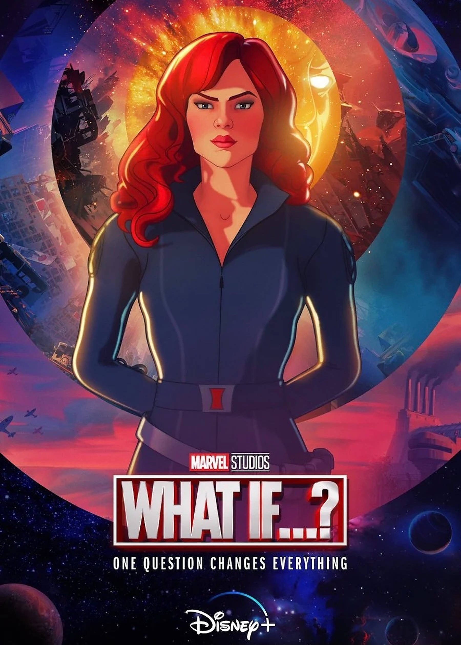 Black Widow Marvel What If Bakgrunner