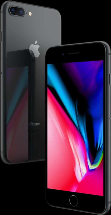 Blacki Phone8 Plus Visning Bakgrunner