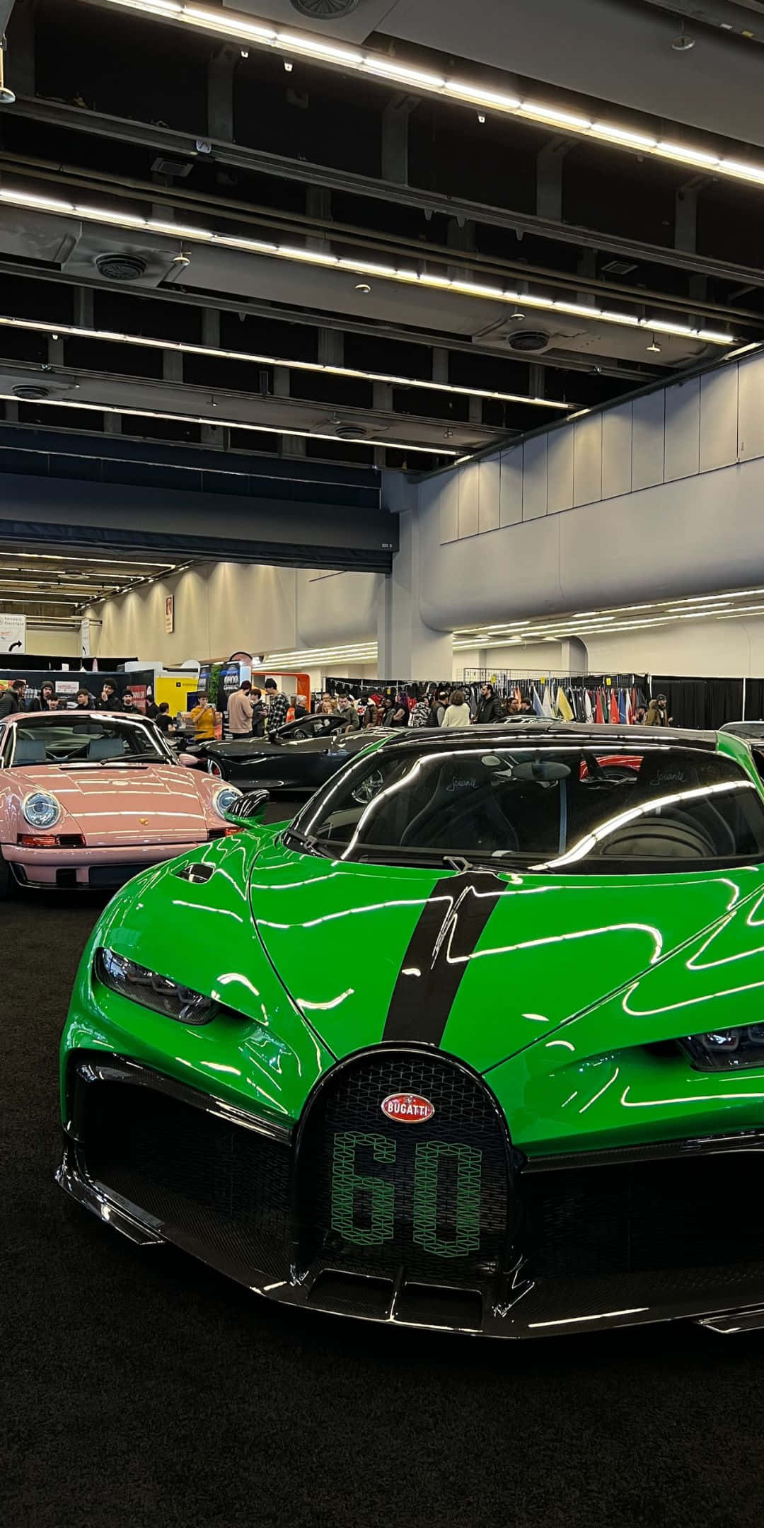 Blank Grønn Chiron Pixel 3 Bugatti Bakgrunn Bakgrunner