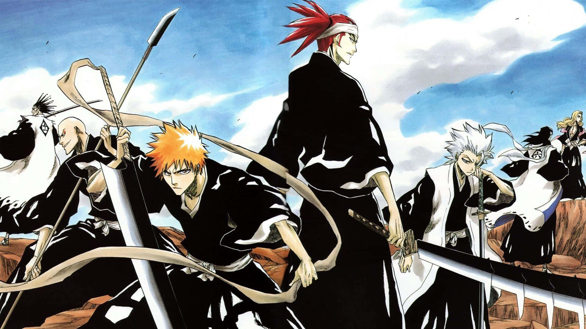 Bleach-kampscene PC Bakgrunner