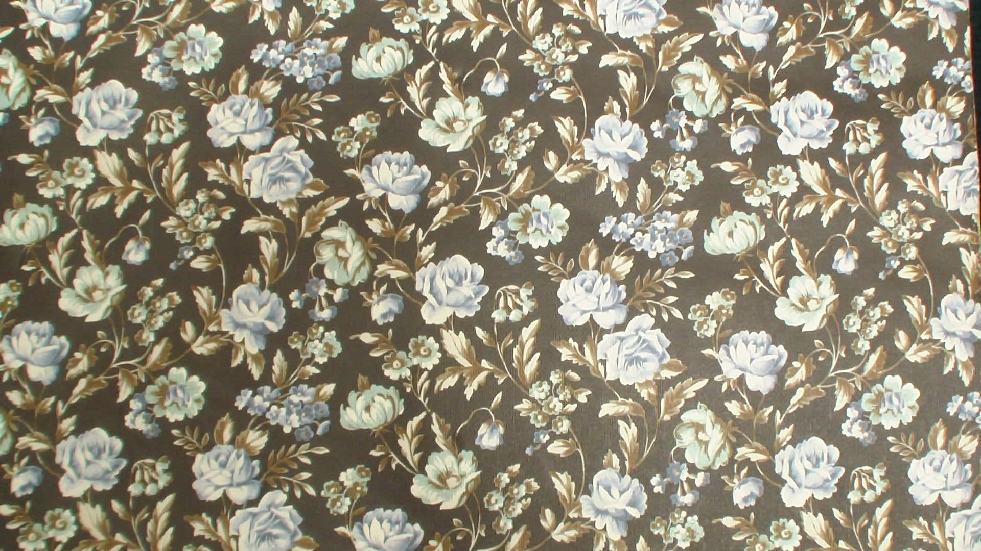 Bli groovy i dette blomstrete mønsteret inspirert av 70-tallet! Bakgrunner