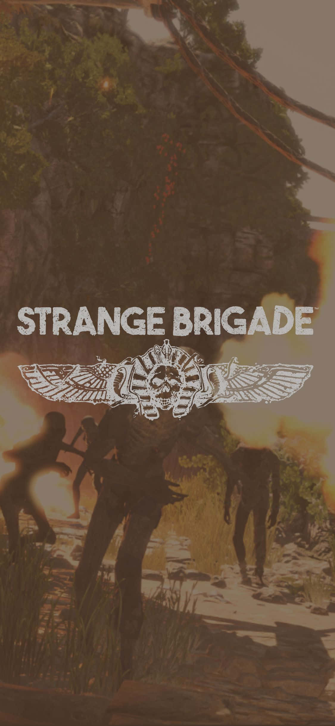 Bli med på eventyret med iPhone X Strange Brigade Bakgrunner