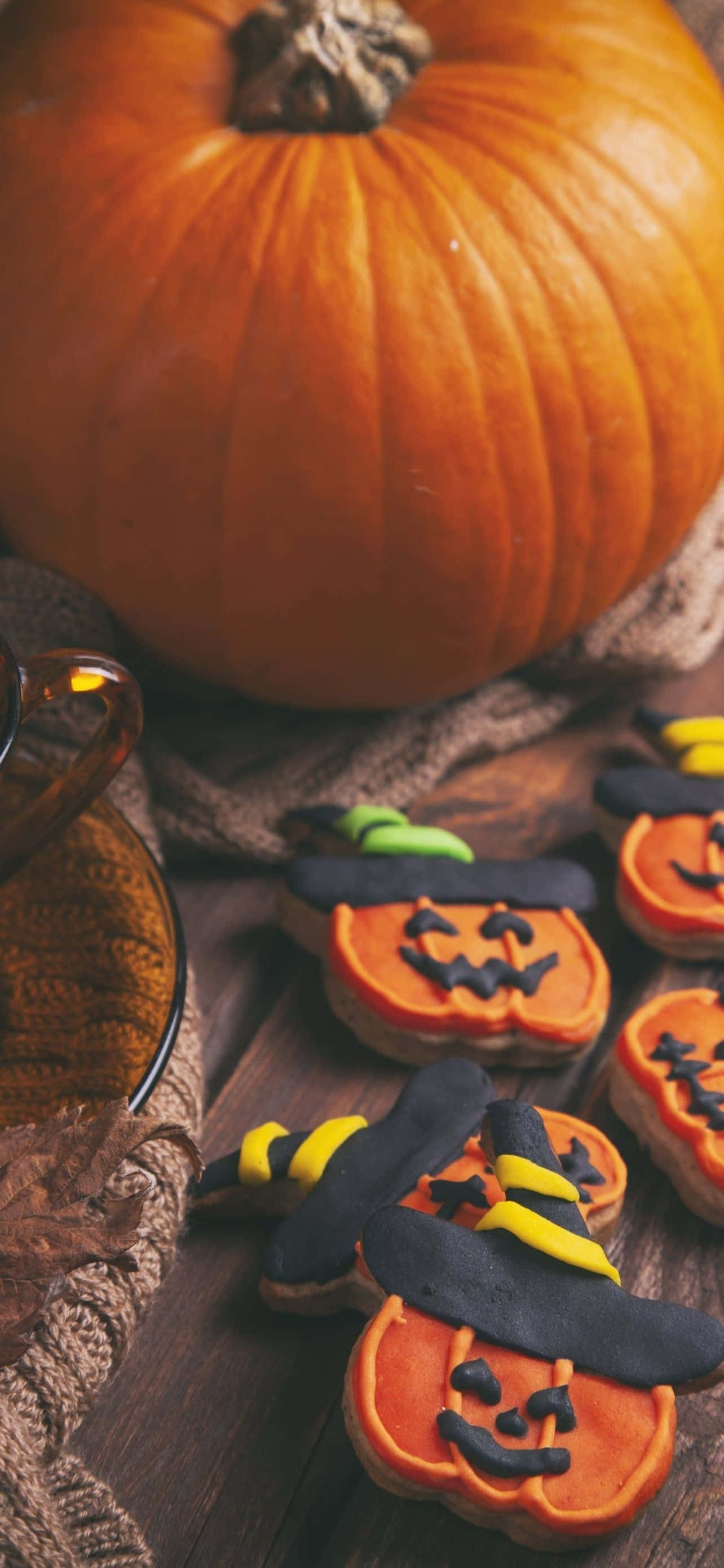 Bli skummel med denne uhyggelig kule Halloween iPhone-bakgrunnen! Bakgrunner