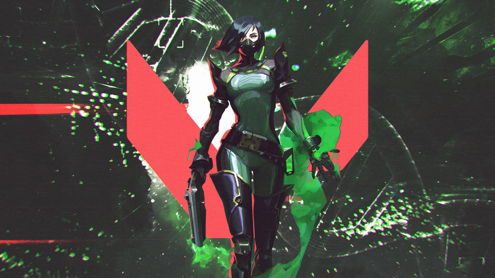 Valorant Viper gift bakgrunnsbilde