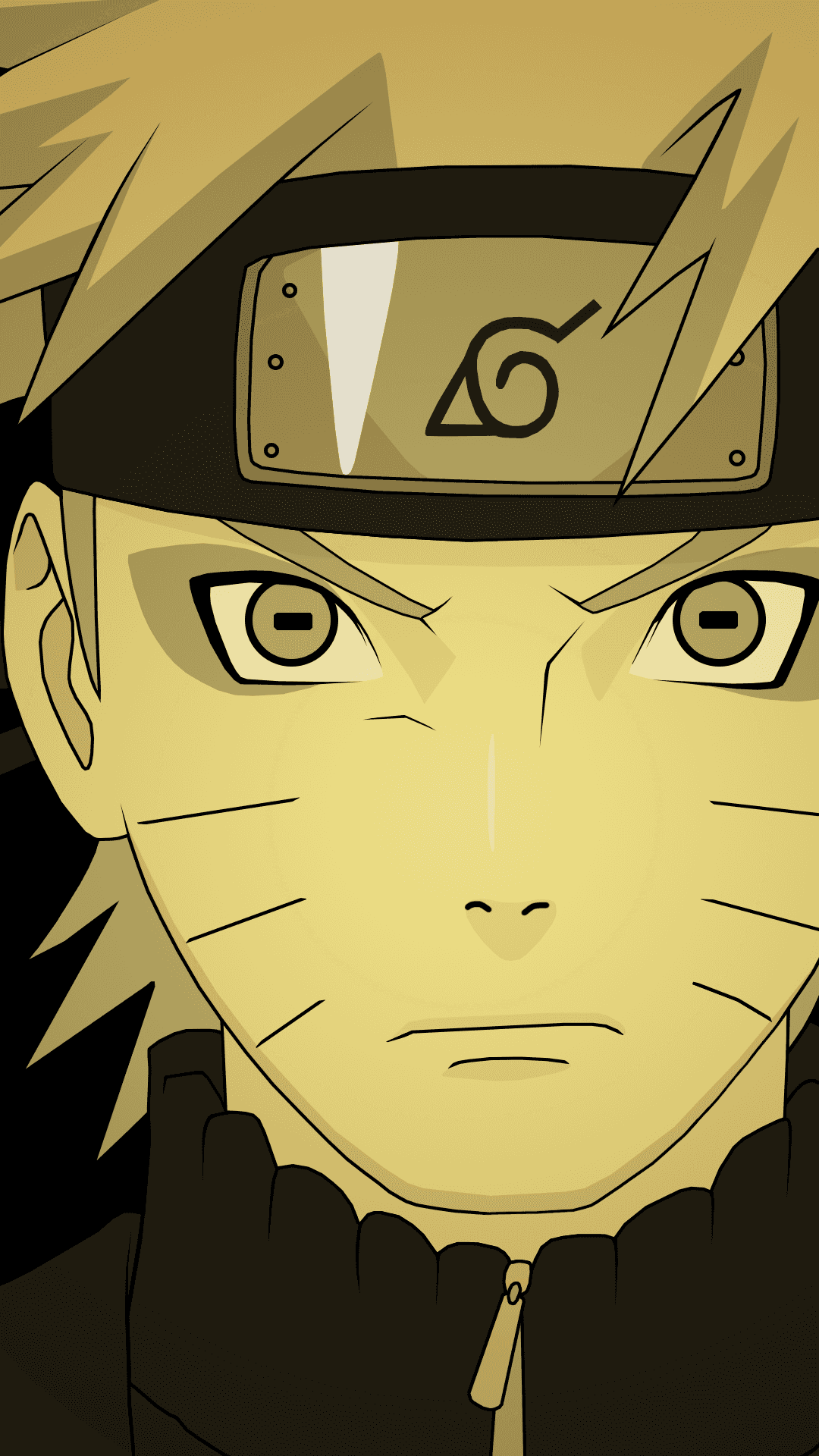 Blikket til Uzumaki Naruto Bakgrunner