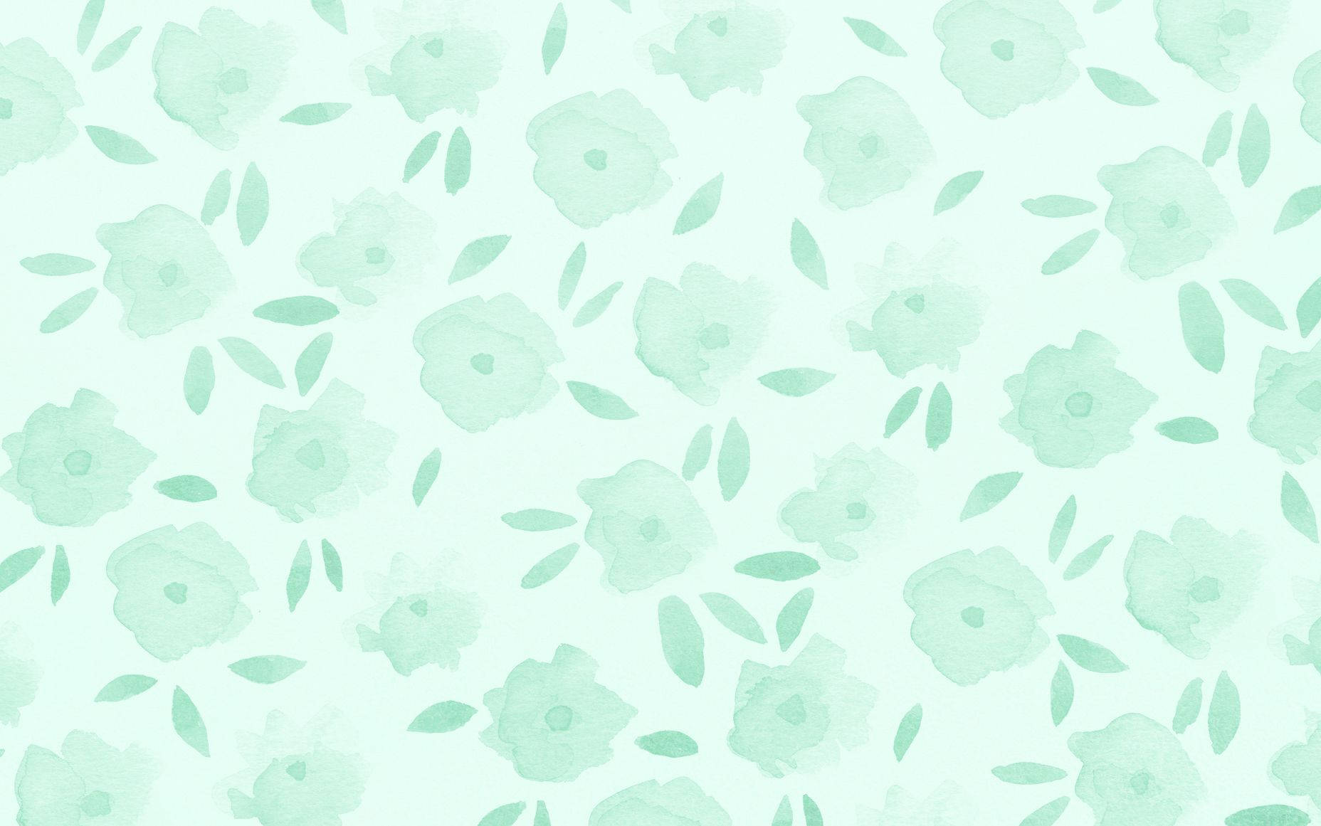 Blomster Pastellgrønn Bakgrunner