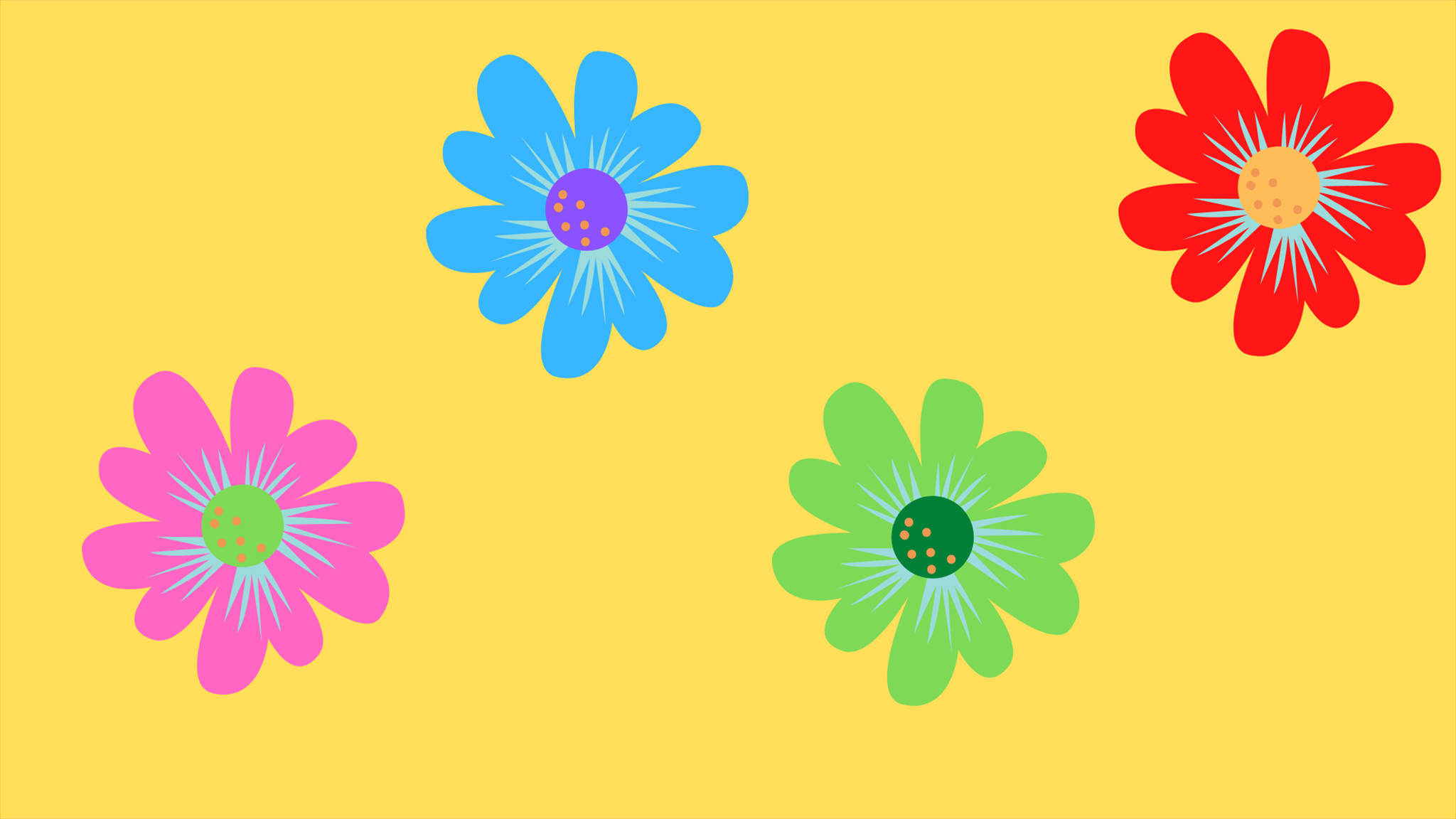 Blomsteraktig indie-estetikk Bakgrunner