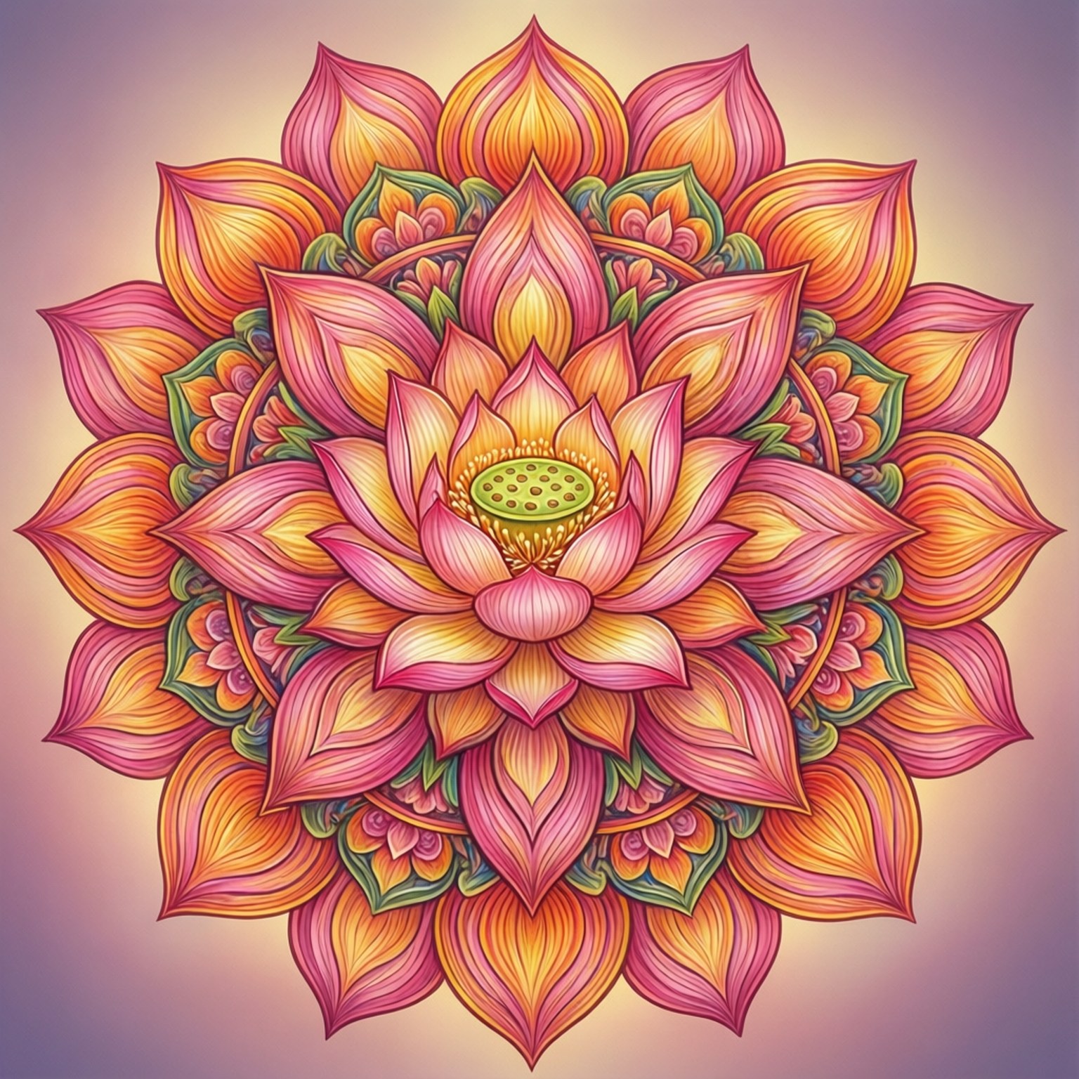 Blomstermandala Om Bakgrunner