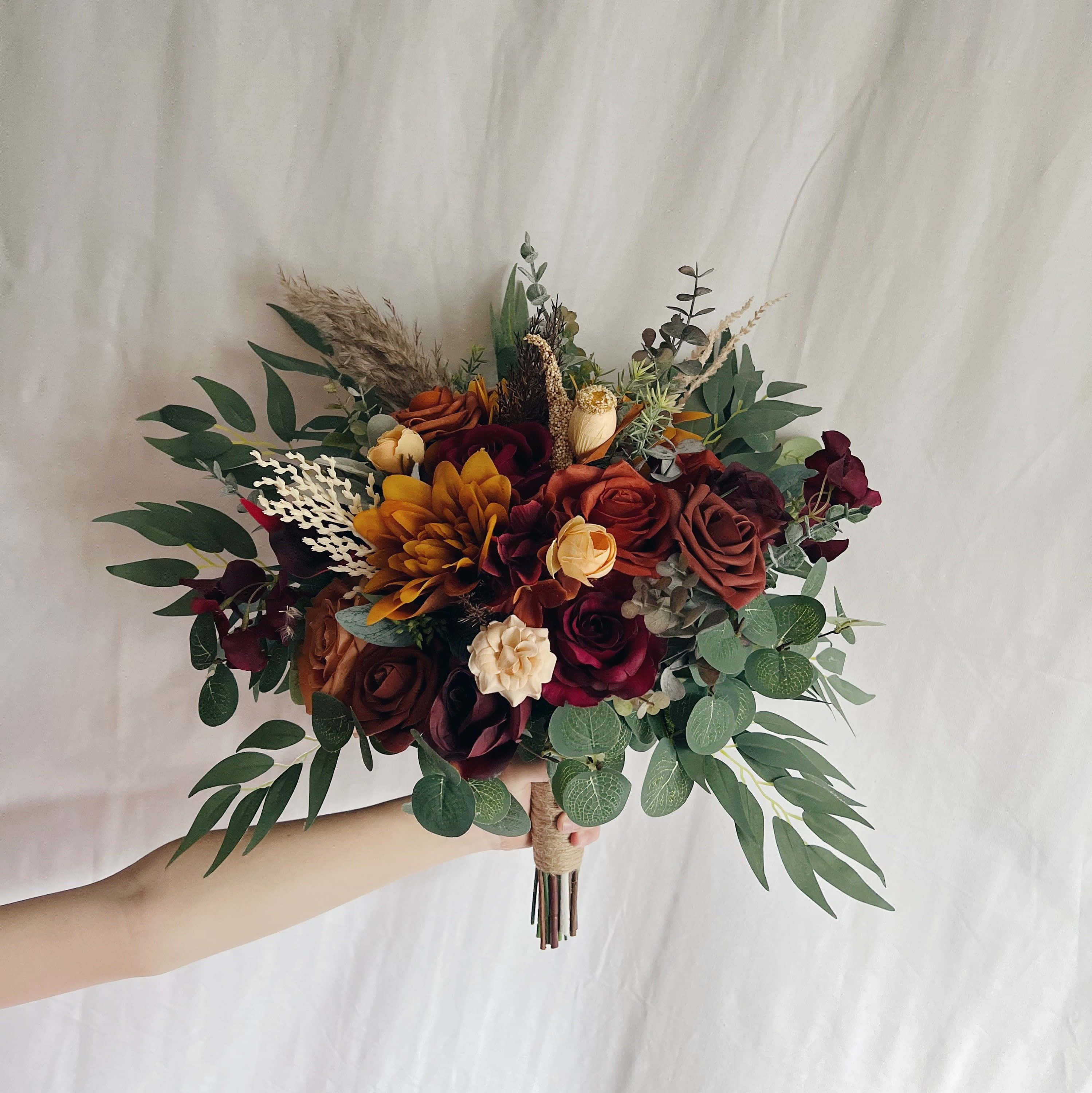 Blomstrende bukettbilde Bakgrunner