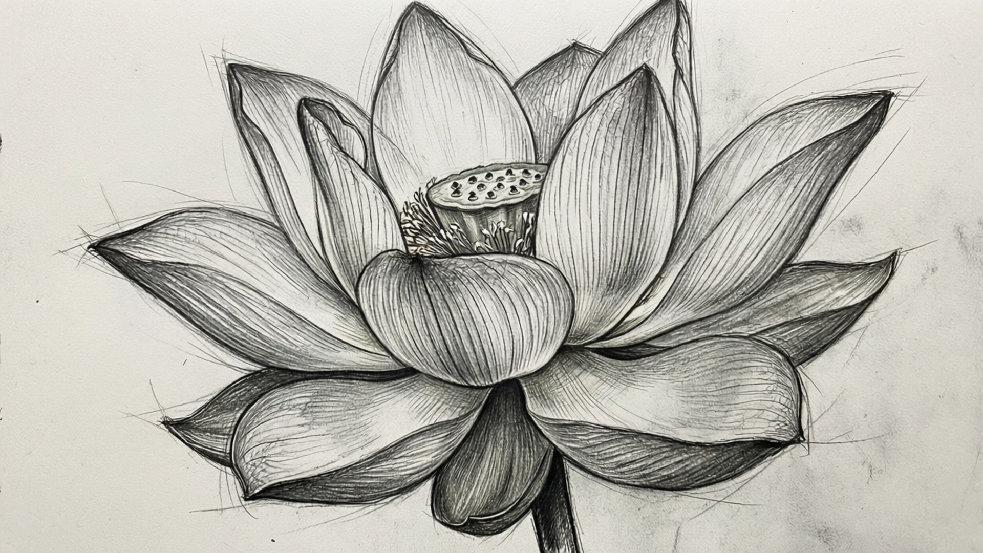 Blyantskisse Lotus Bakgrunner