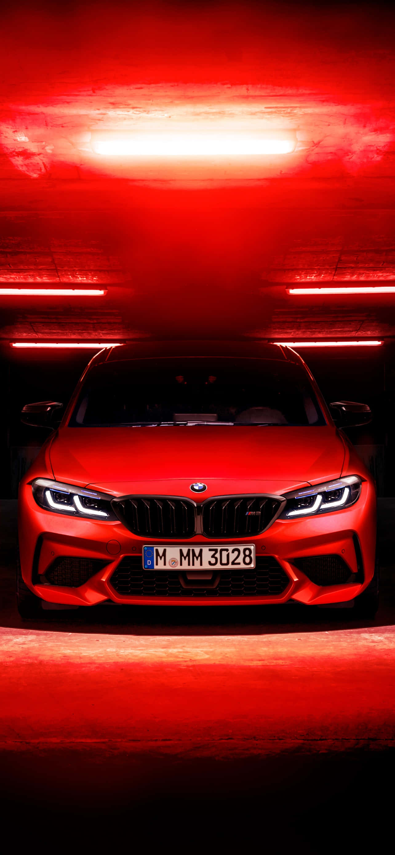 Bmw Bakgrunn Sterk Rød Farge Bakgrunner
