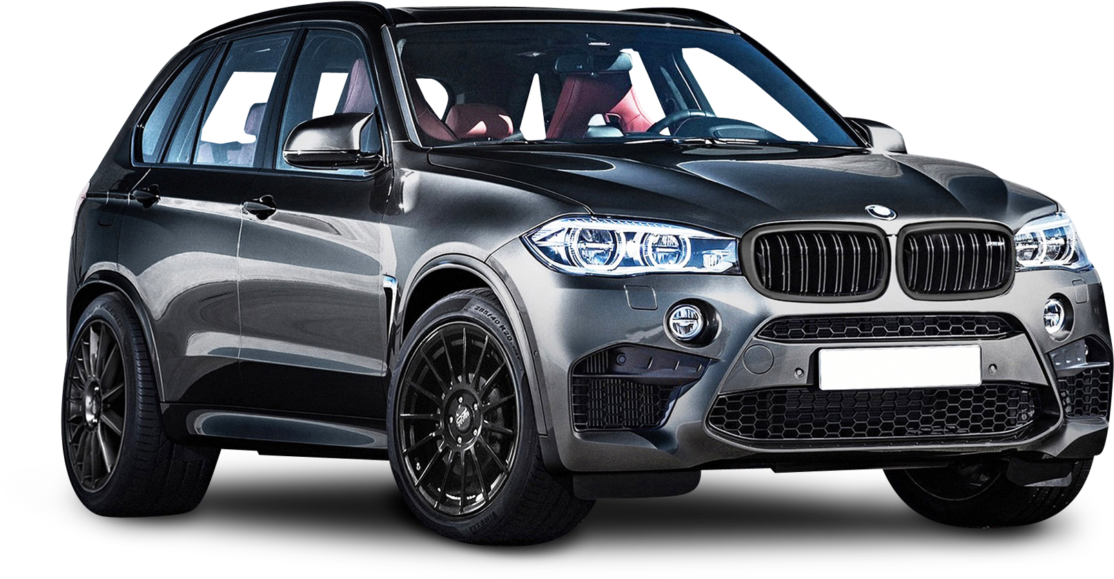 BMW X5 SUV sideprofil Bakgrunner