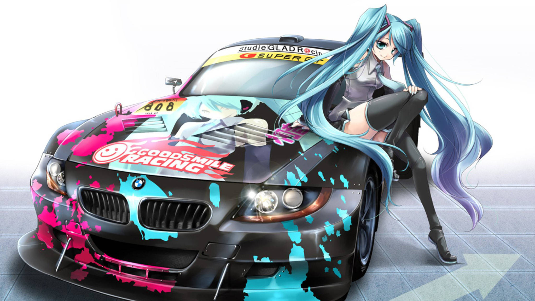 BMW Z4 Anime-bil Bakgrunner